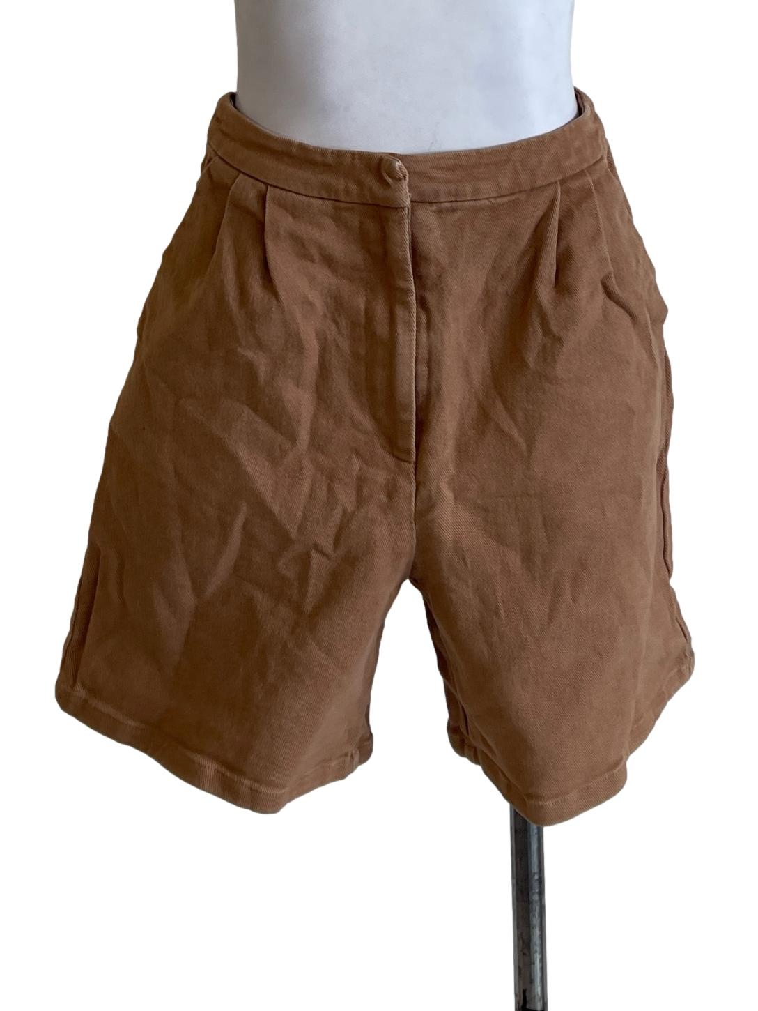 Apricot Brown Short Pants OSN