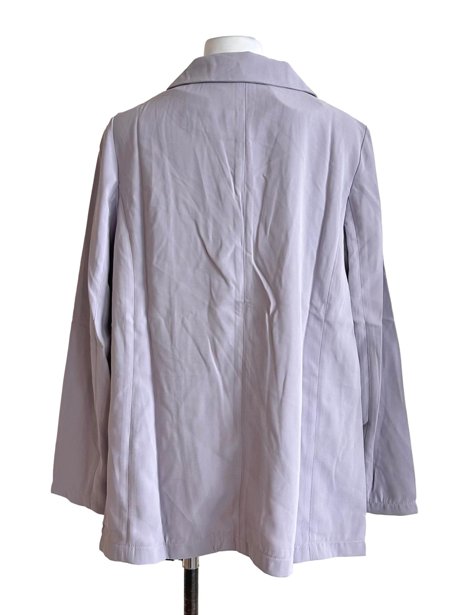 Lavender Oversized Blazer Jacket