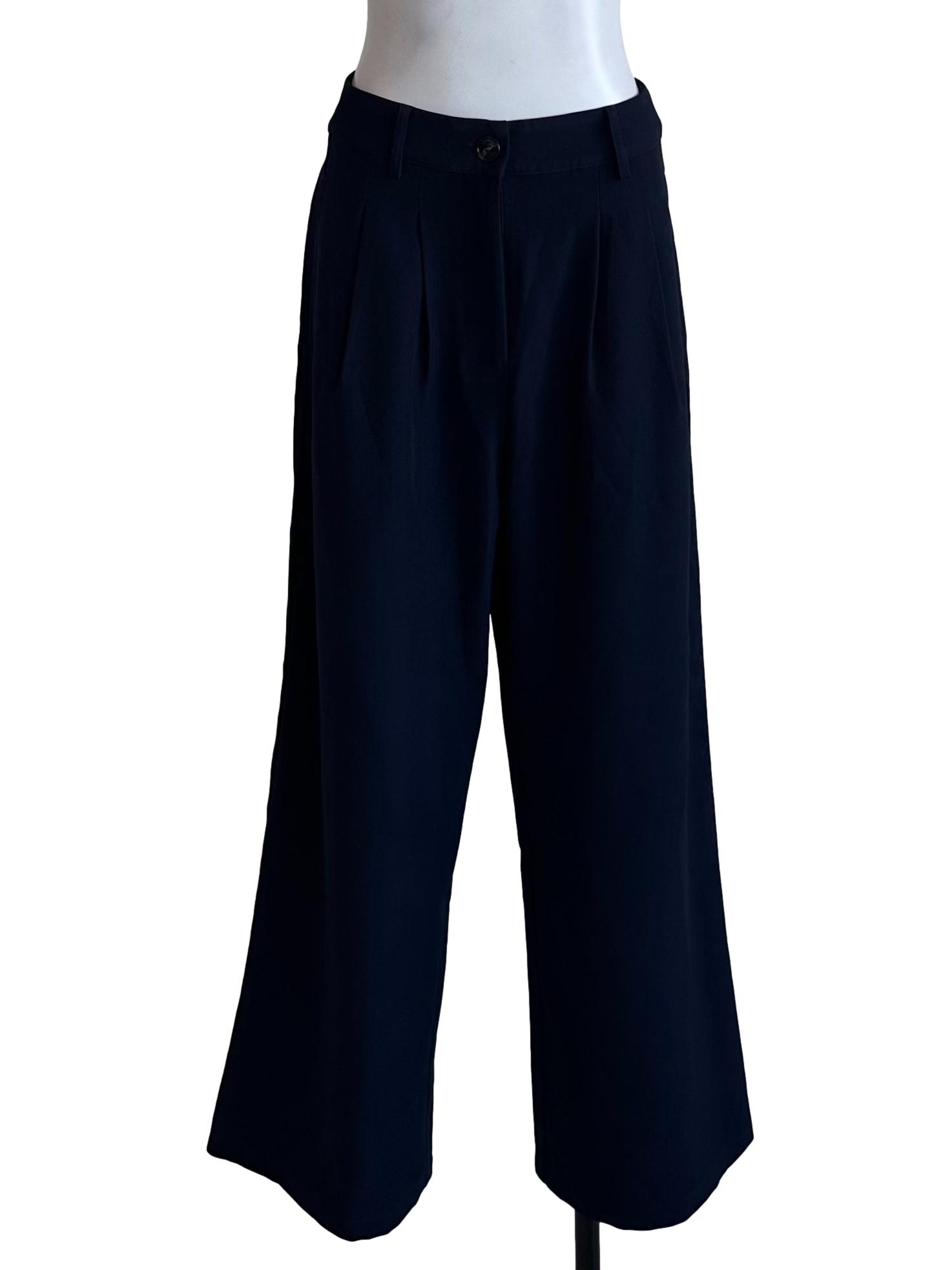 Midnight Blue Flare Pants