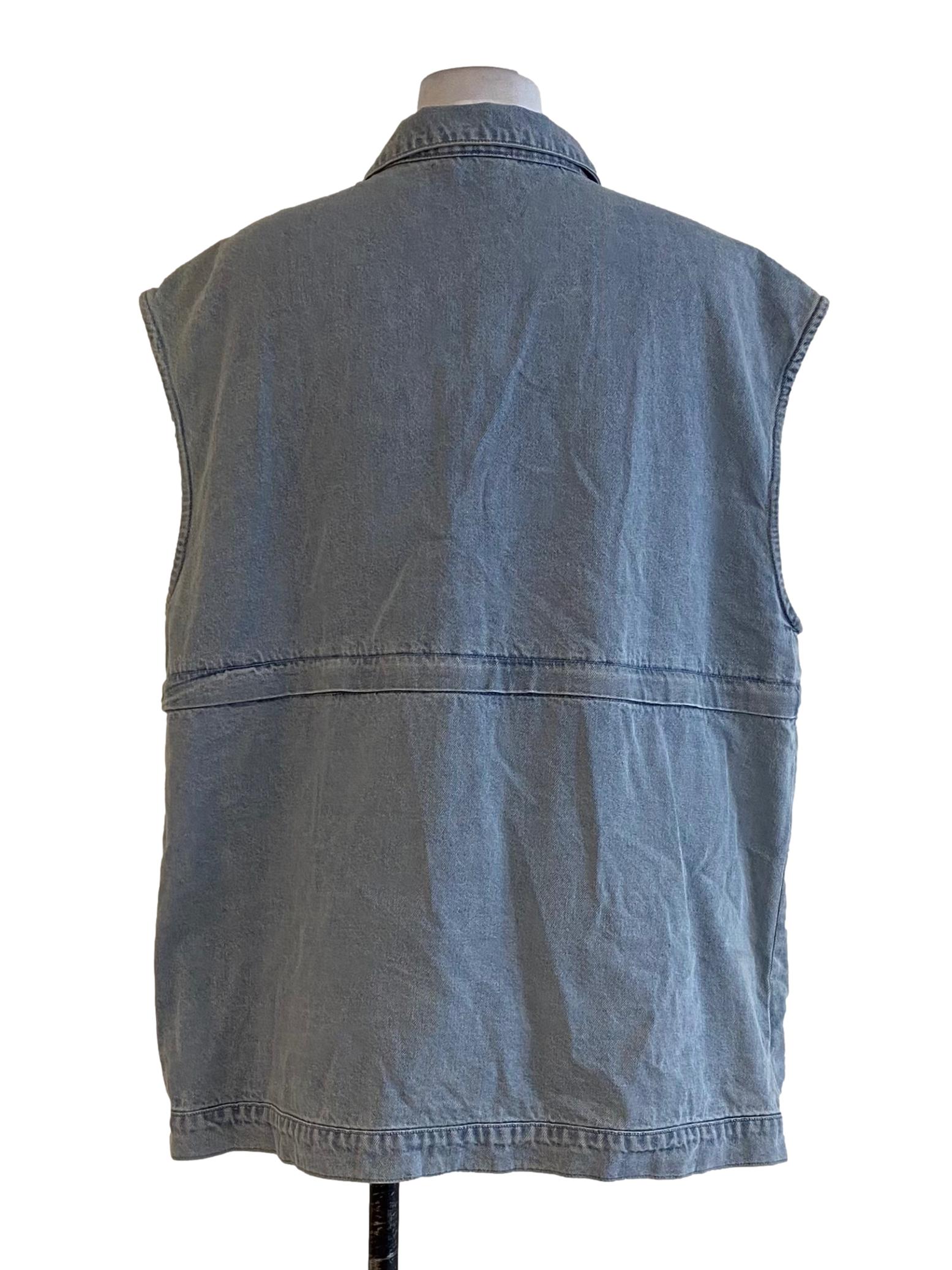 Upward Denim Blue Button Down Dress