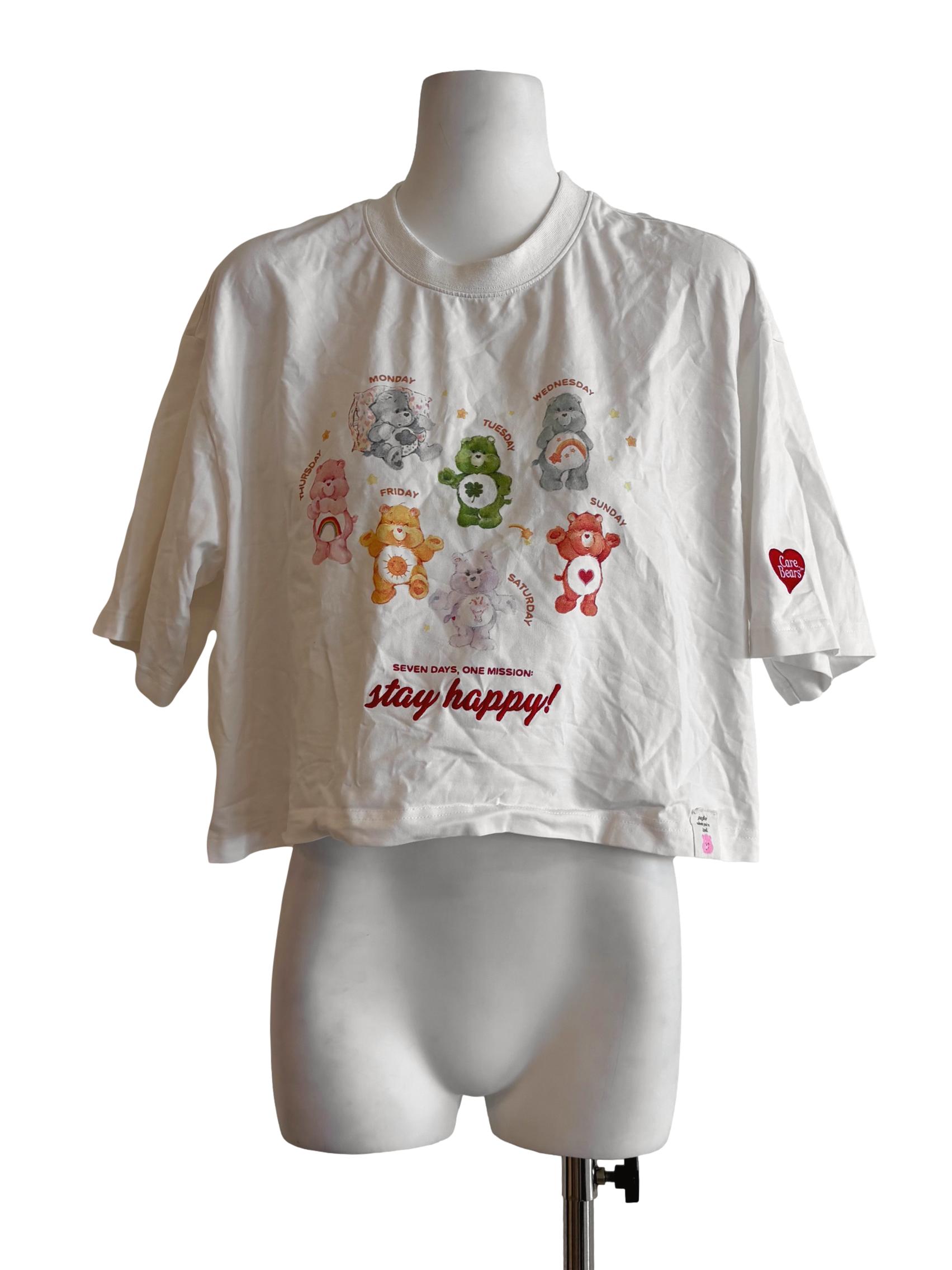 White Care Bears Graphic Tee TCL