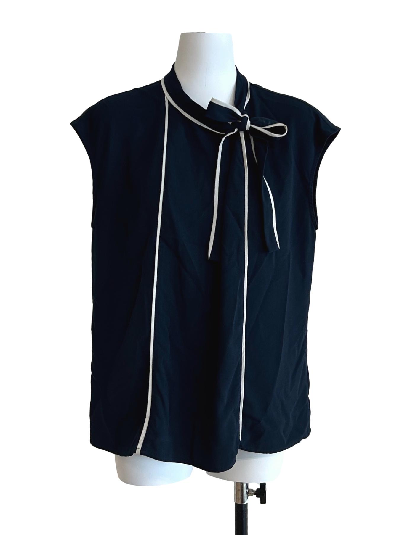 Dark Blue Blouse