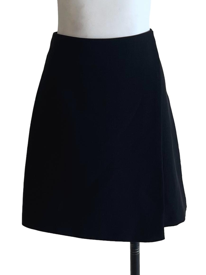 Black High-Waisted Mini Skirt