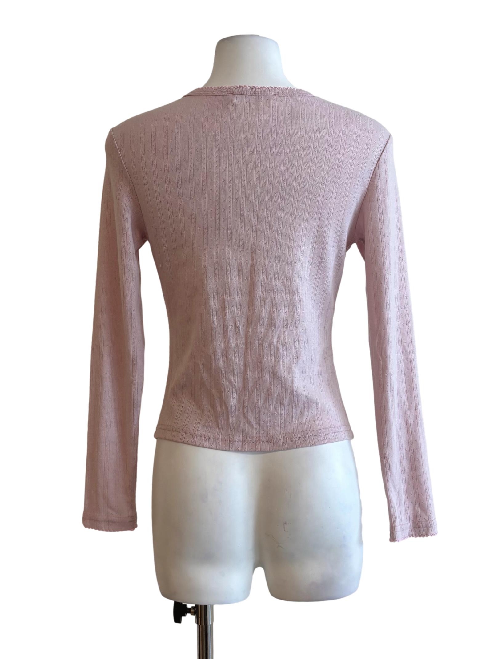 Baby Pink Knit Cardigan TTR