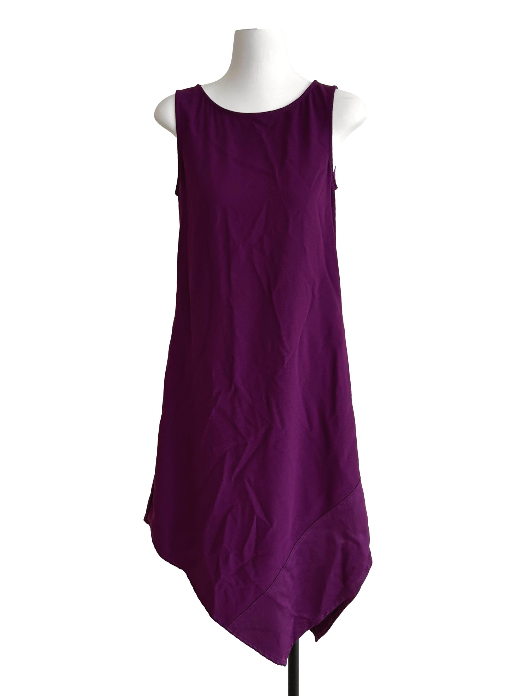 Jam Purple Asymmetrical Dress