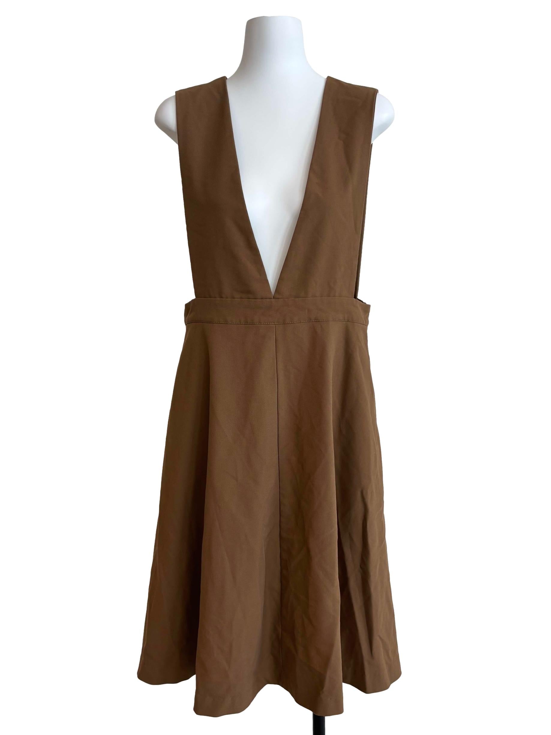 Tan Brown Amy Flare Dress CSN