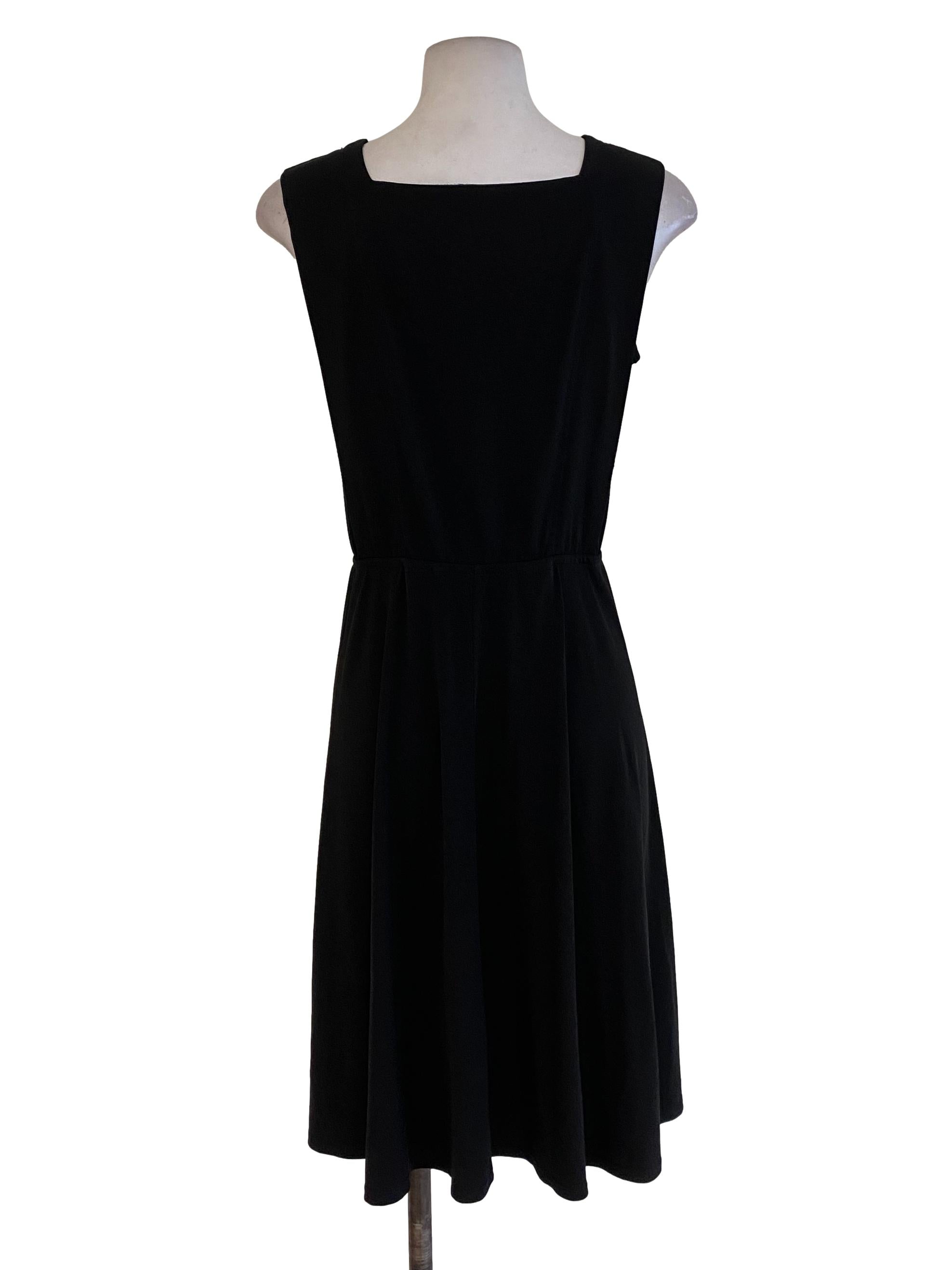 Black Blouson Dress
