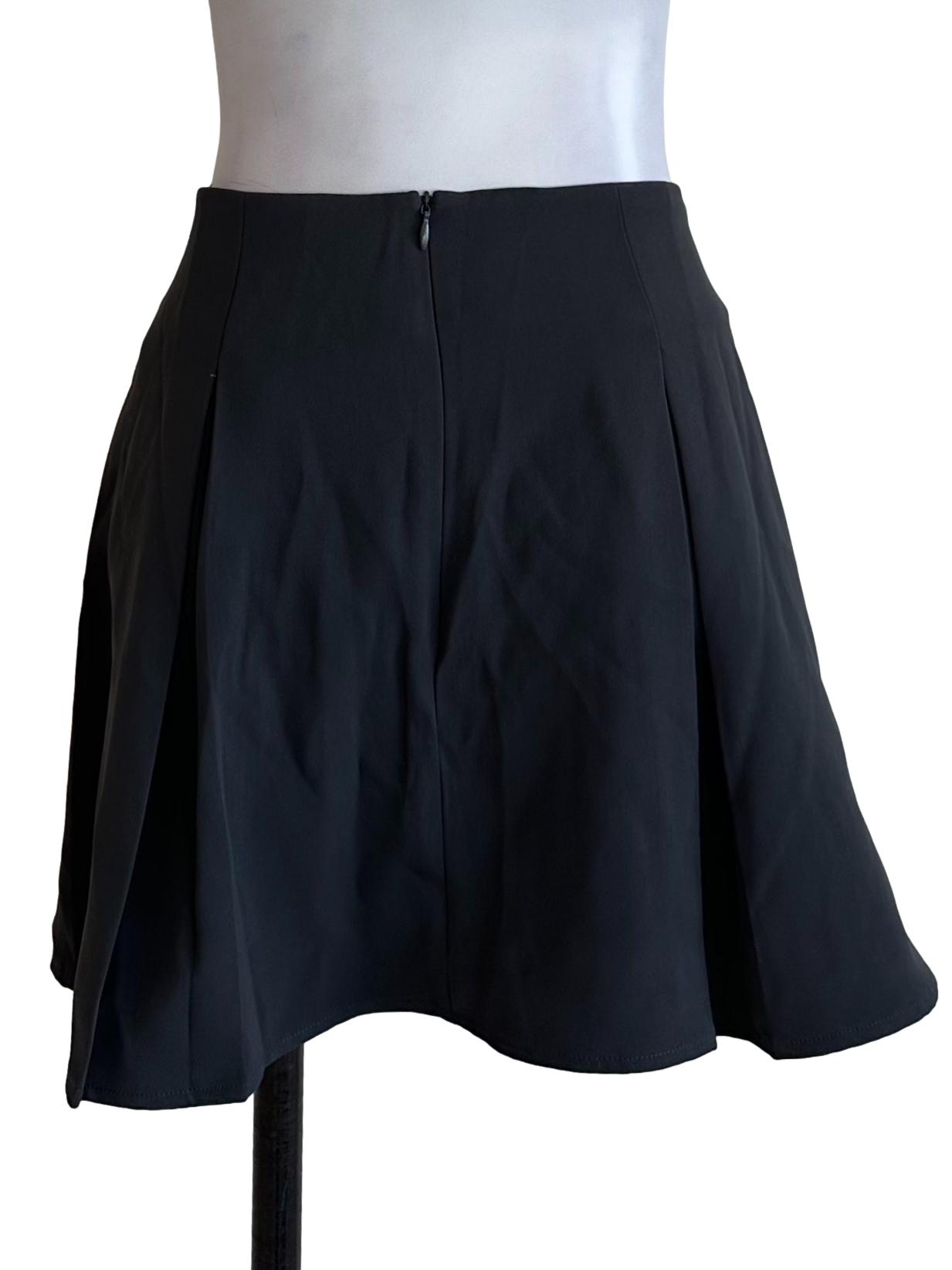 Cloud Grey Side Pleated Skorts