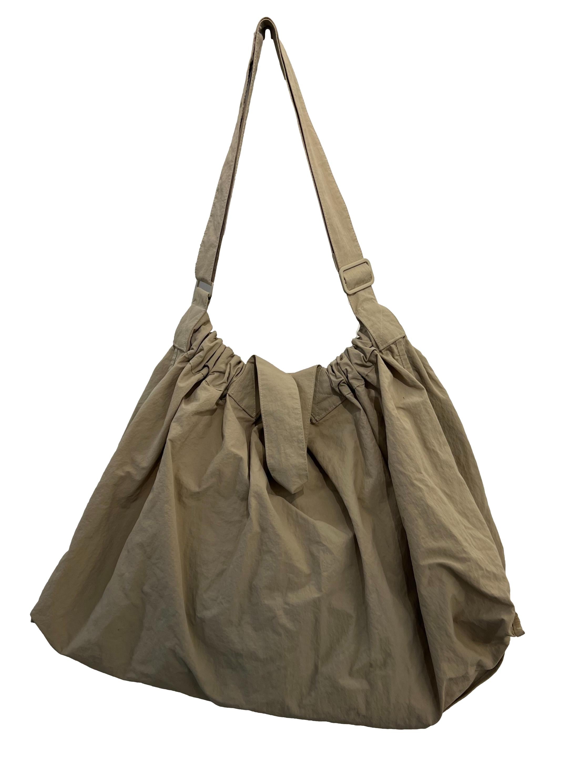 Brown Dumpling Bag Large