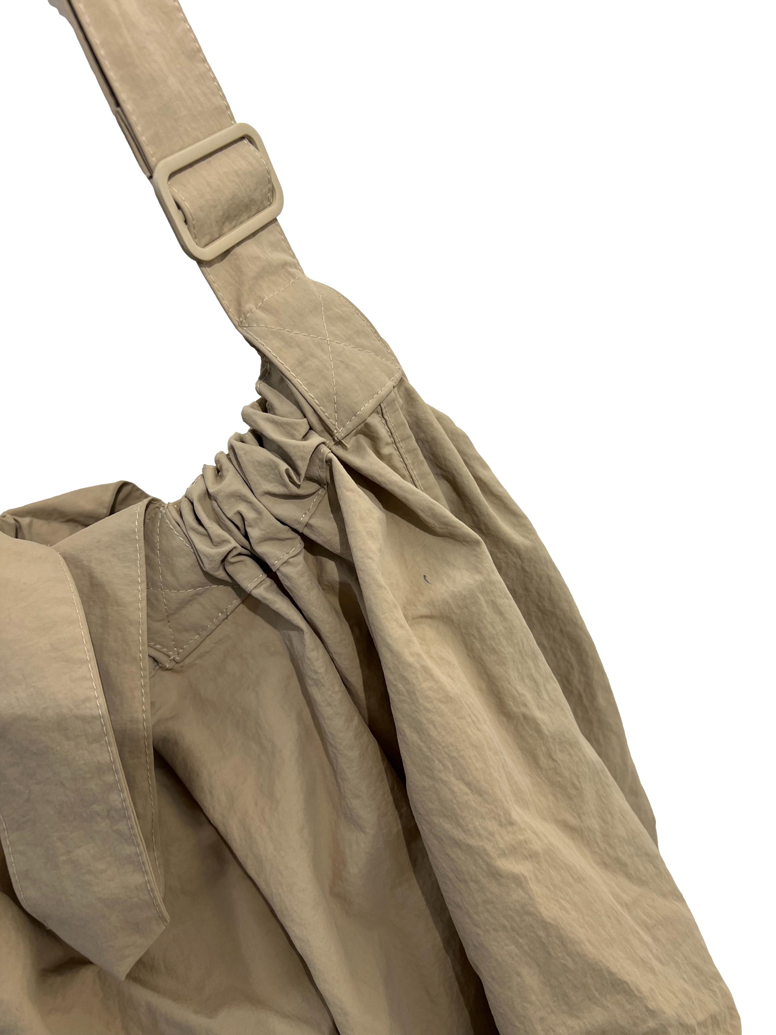 Brown Dumpling Bag Large