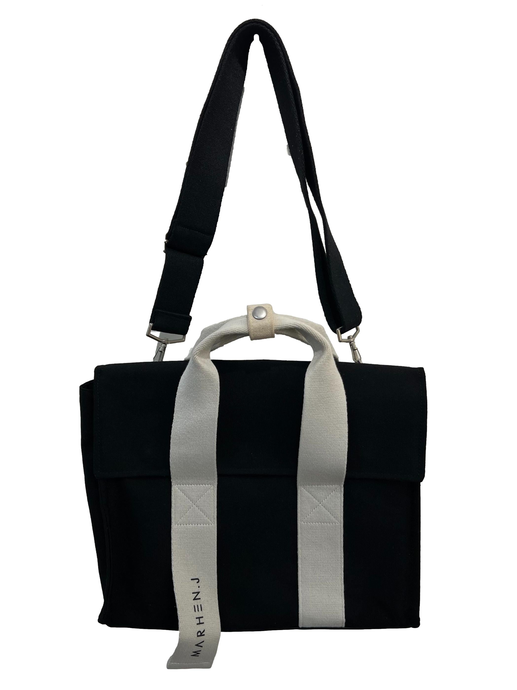 Black Roy Canvas Bag
