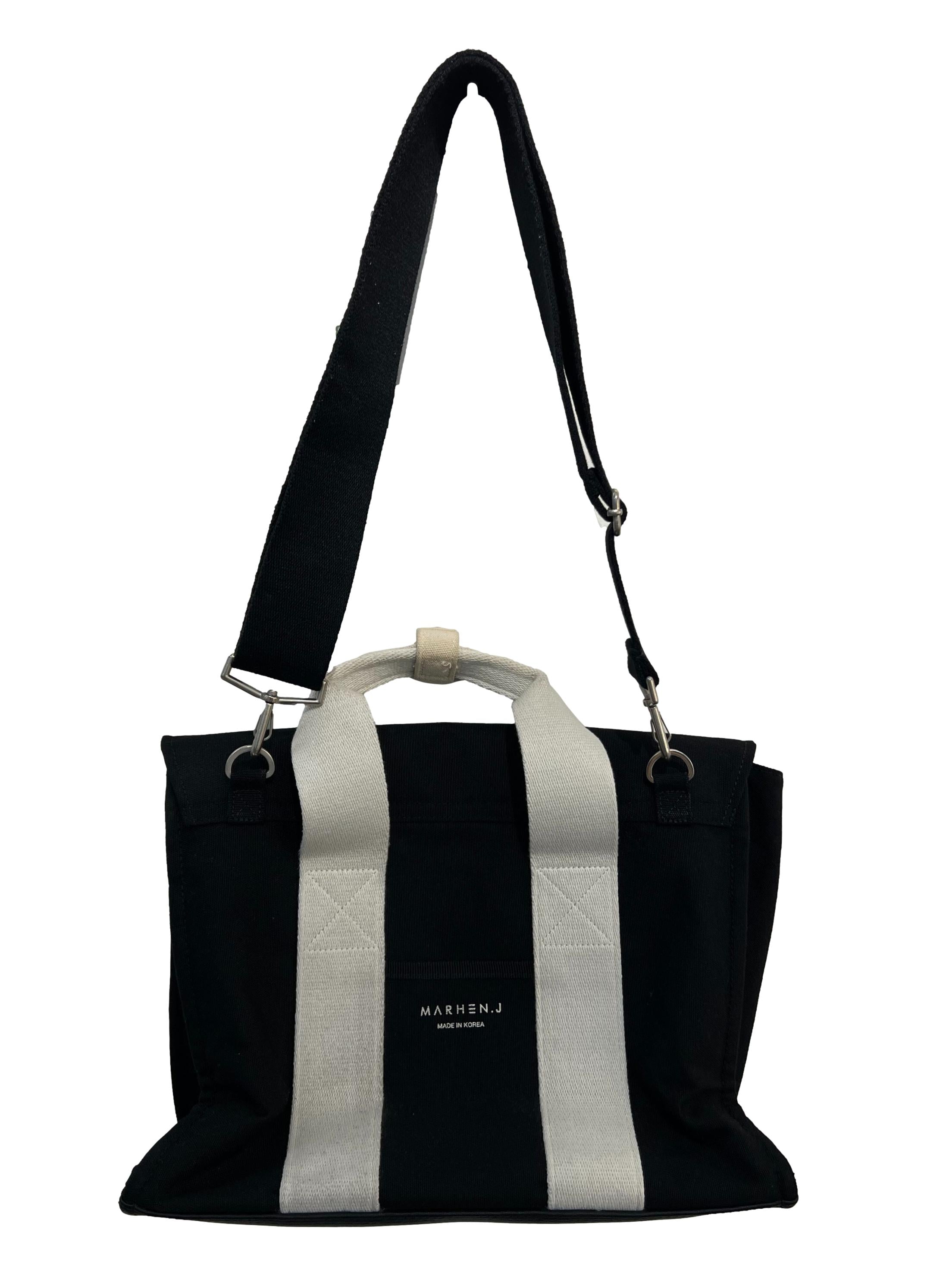 Black Roy Canvas Bag