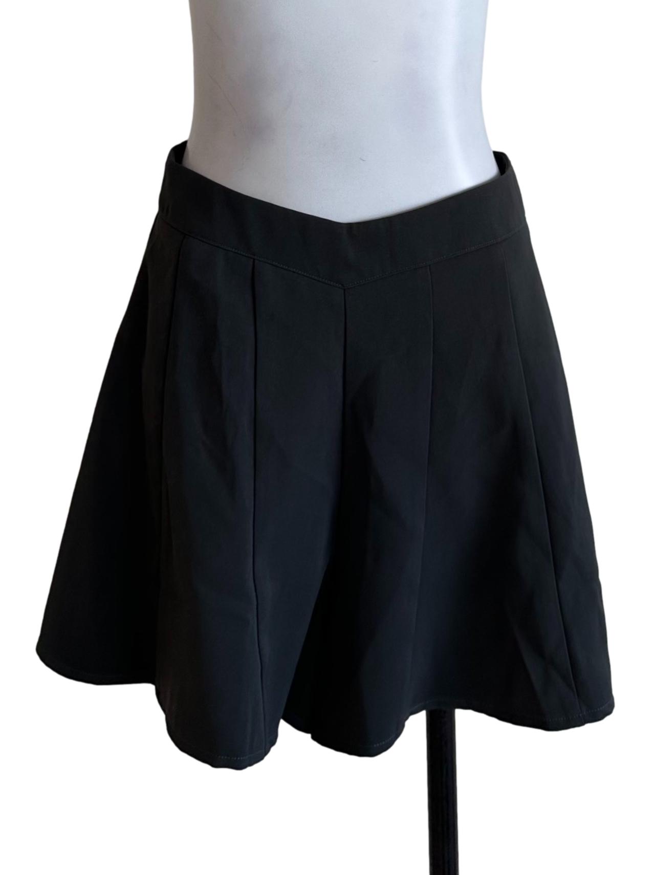 Dark Grey Panel Casual Shorts