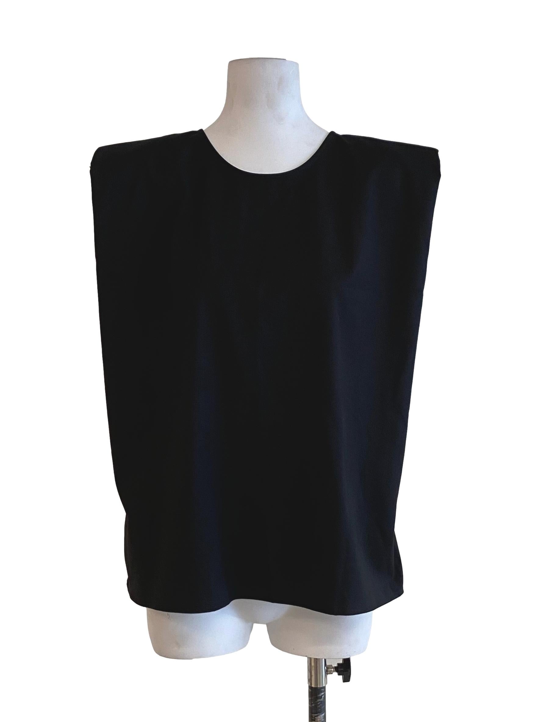 Raven Black Basic Jewel Shirt