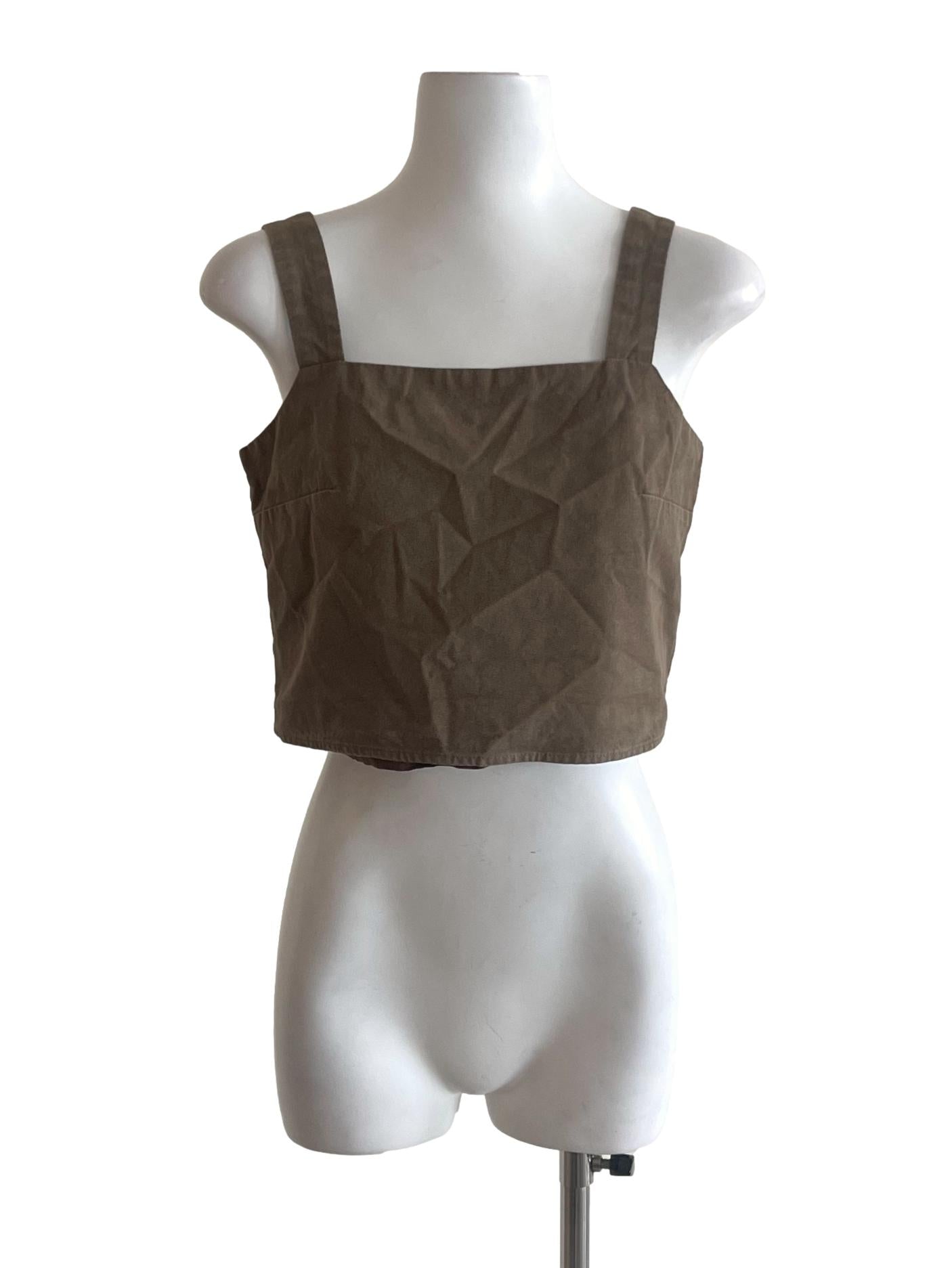 Coffee Sleeveless Tank Top
