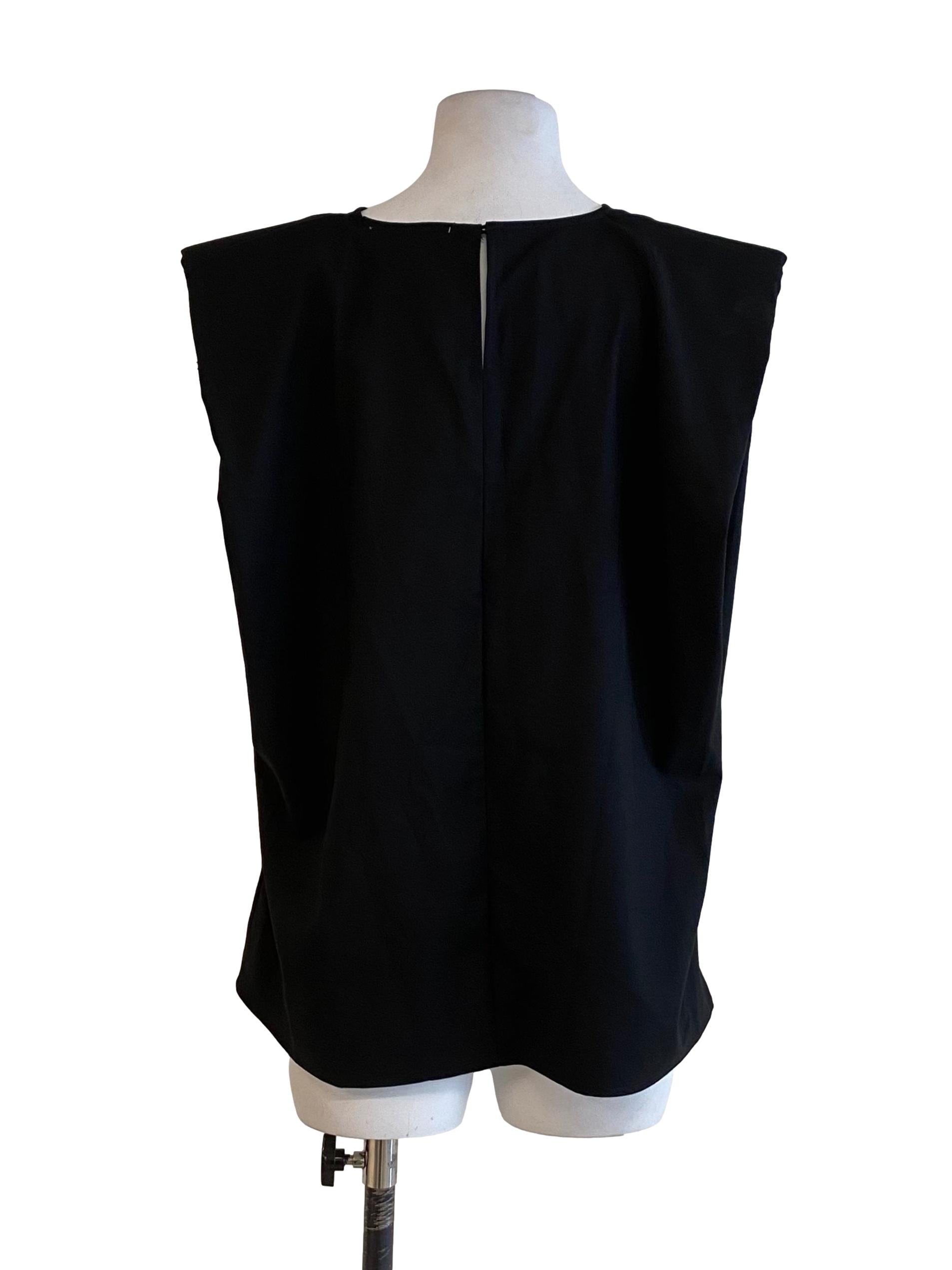 Raven Black Basic Jewel Shirt