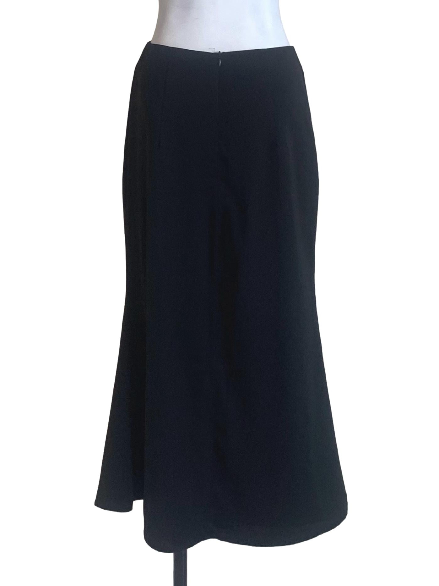 Midnight Black Mermaid Skirt TTR