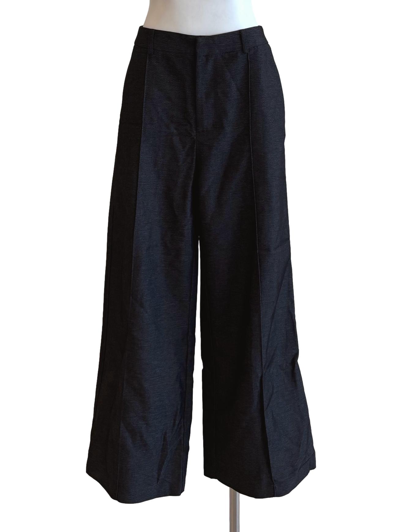 Carbon Lined Wide Leg Pants