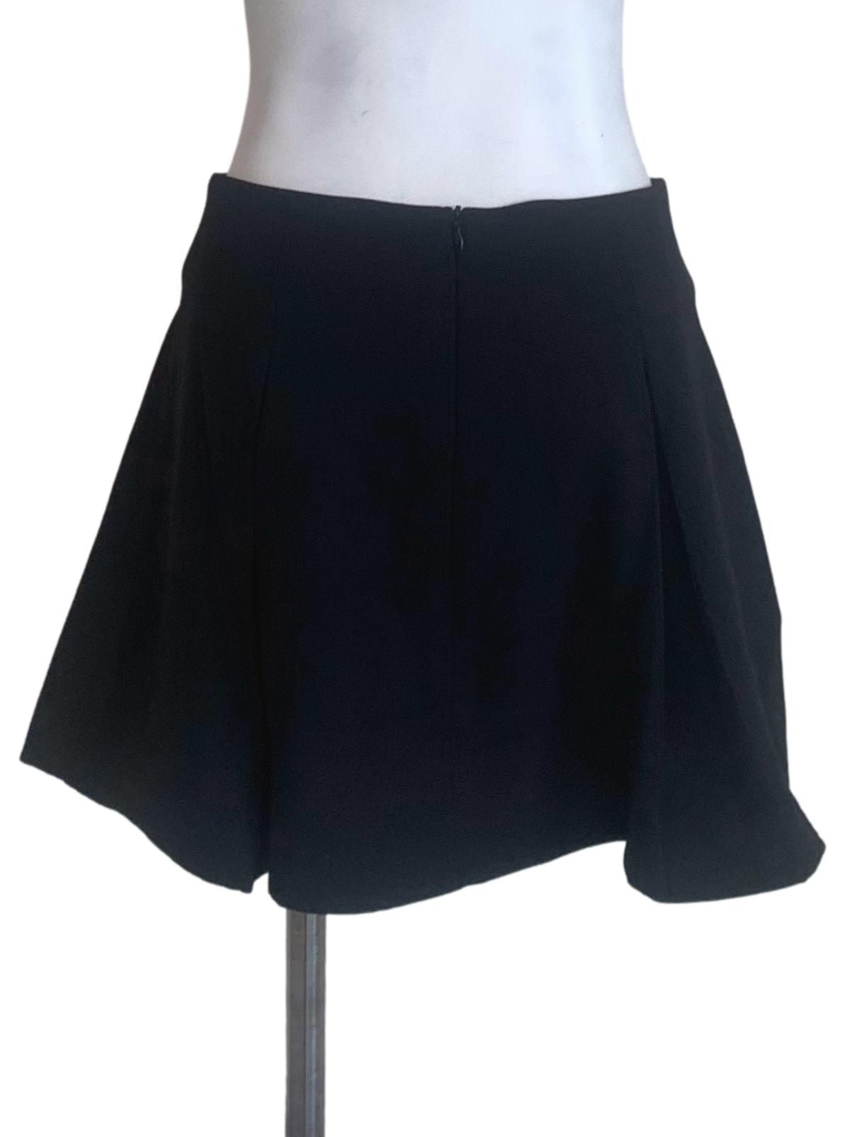 Crow Black Flip Skirt