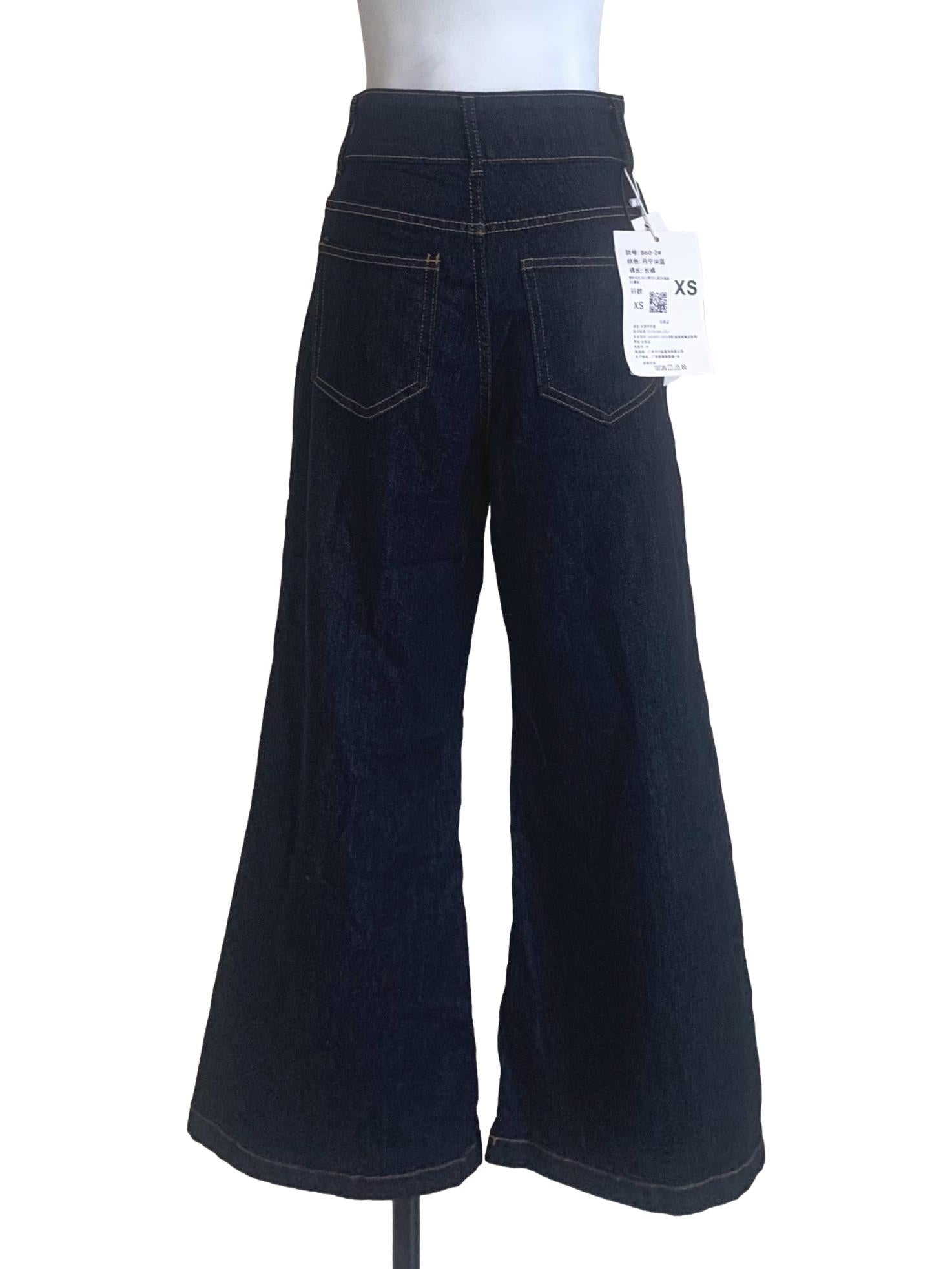Denim Blue Flare Jeans