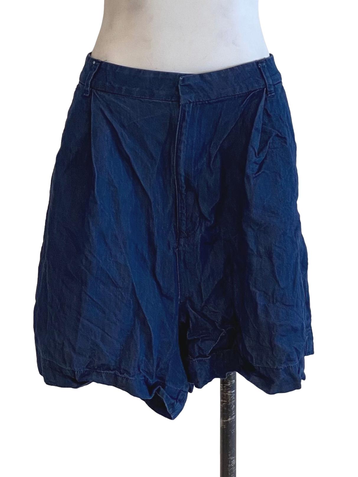 Deep Denim Blue Shorts