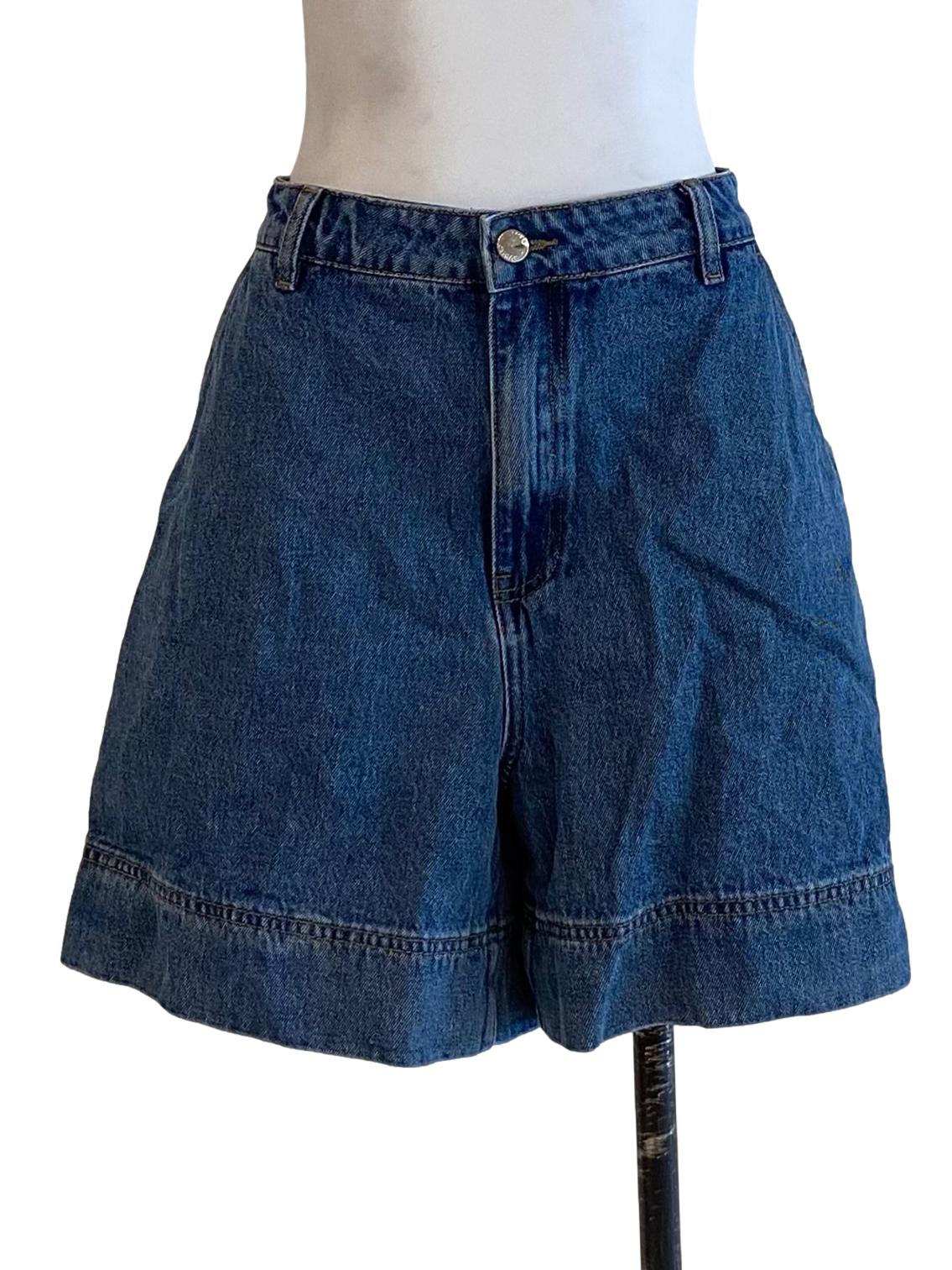 Warm Classic Denim Blue Shorts