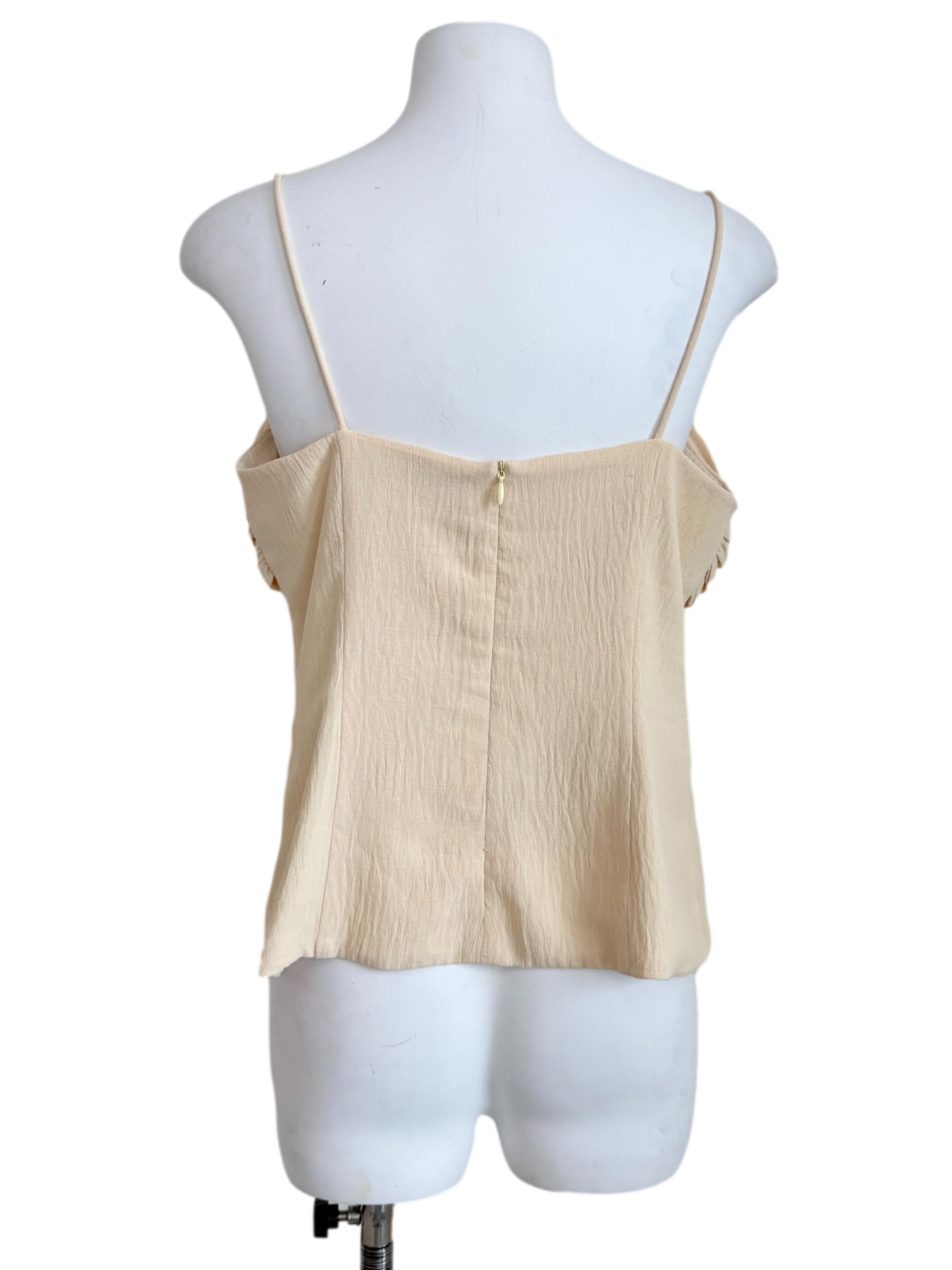 Blonde Yellow Sweetheart Neck Top