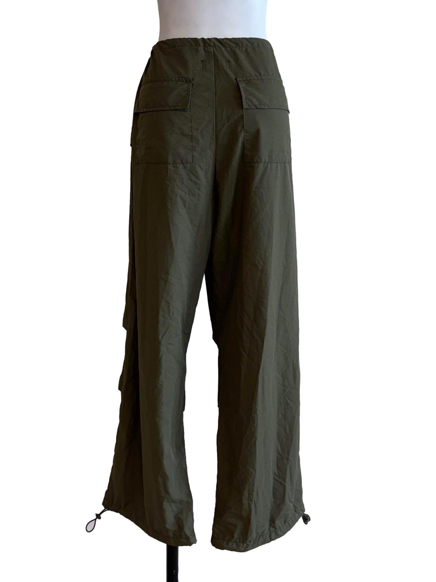 Army Green Tent Long Pants