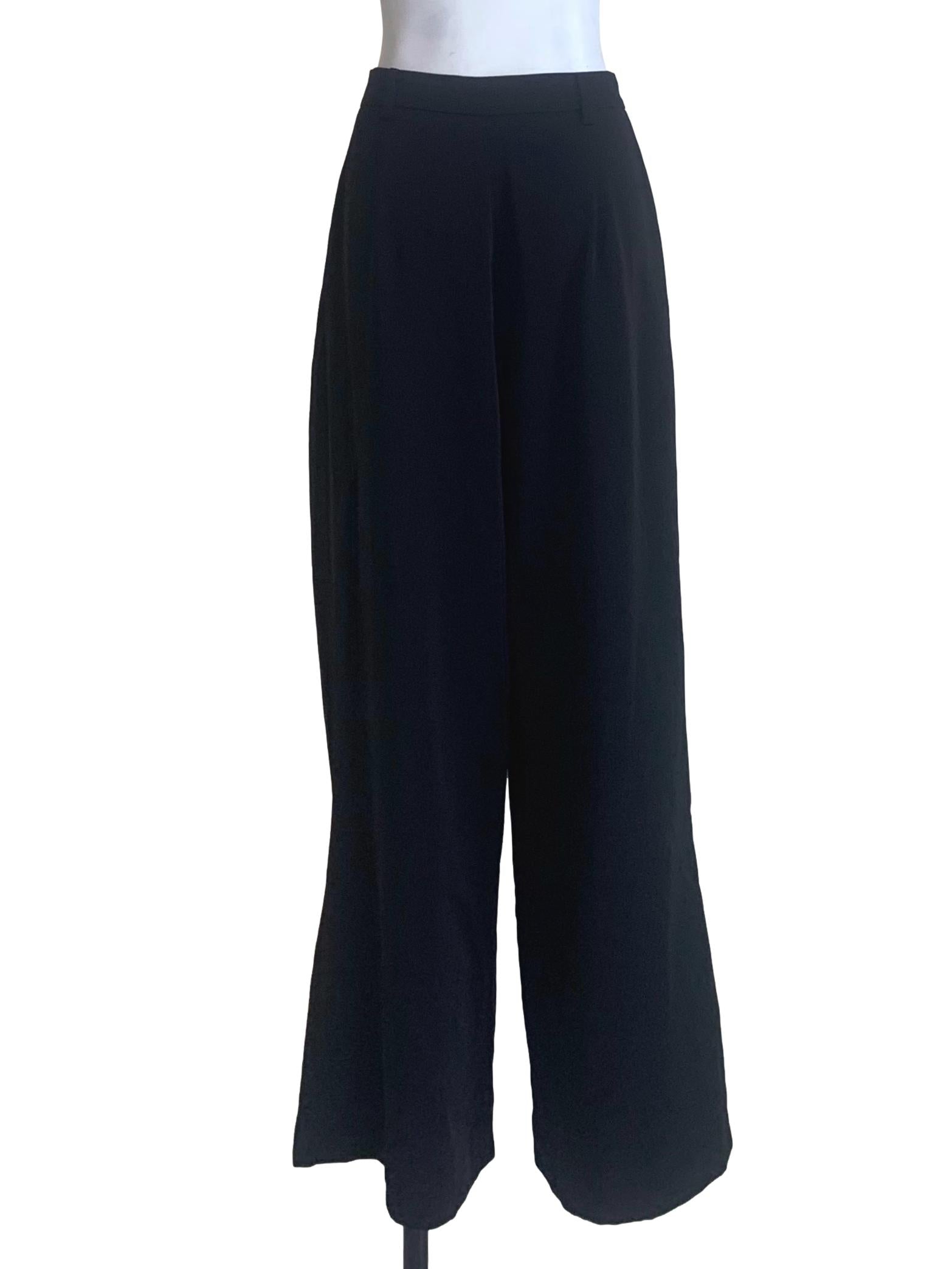 Crow Black Formal Pants LB