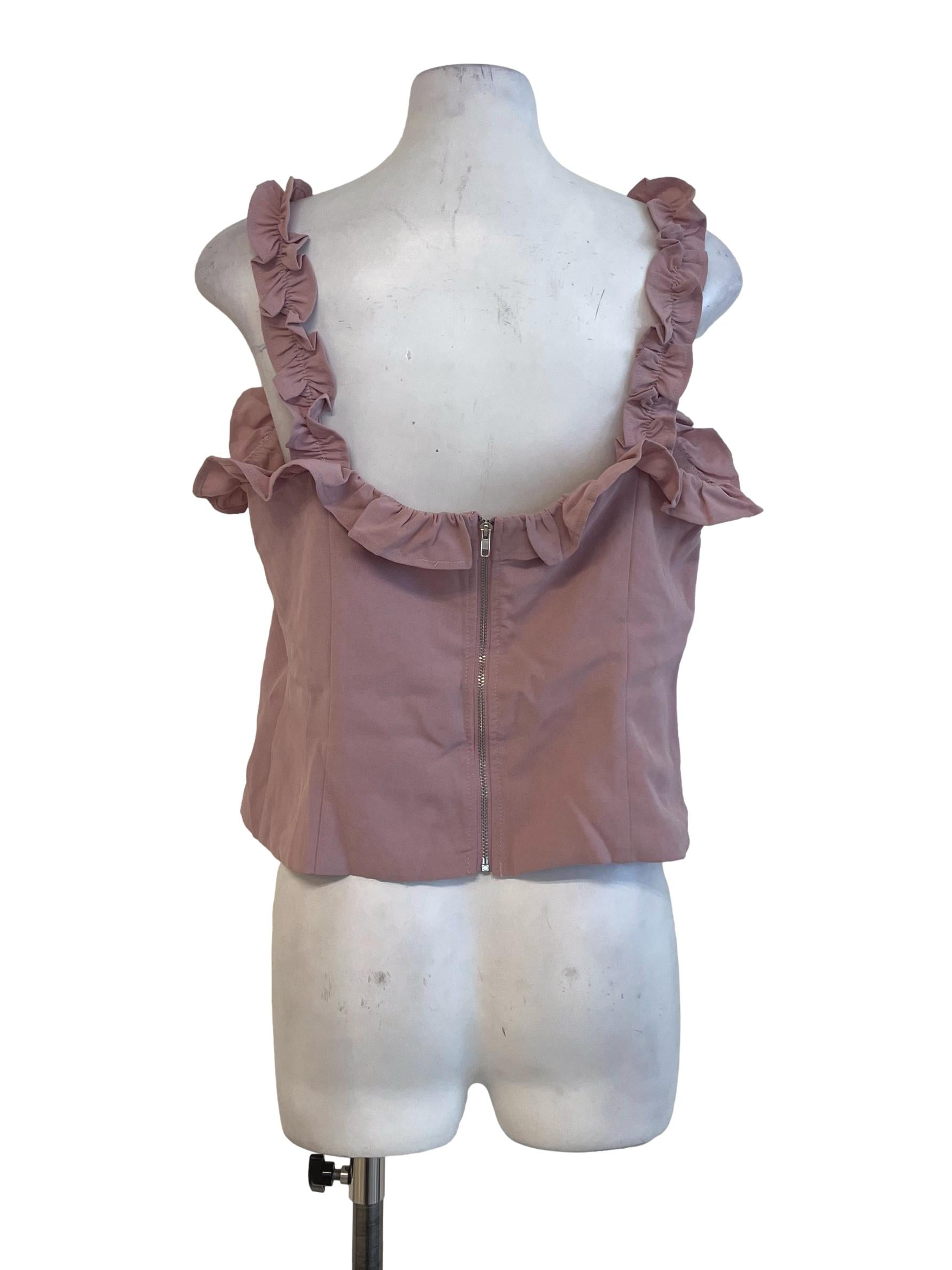 Pastel Pink Plain Top LB
