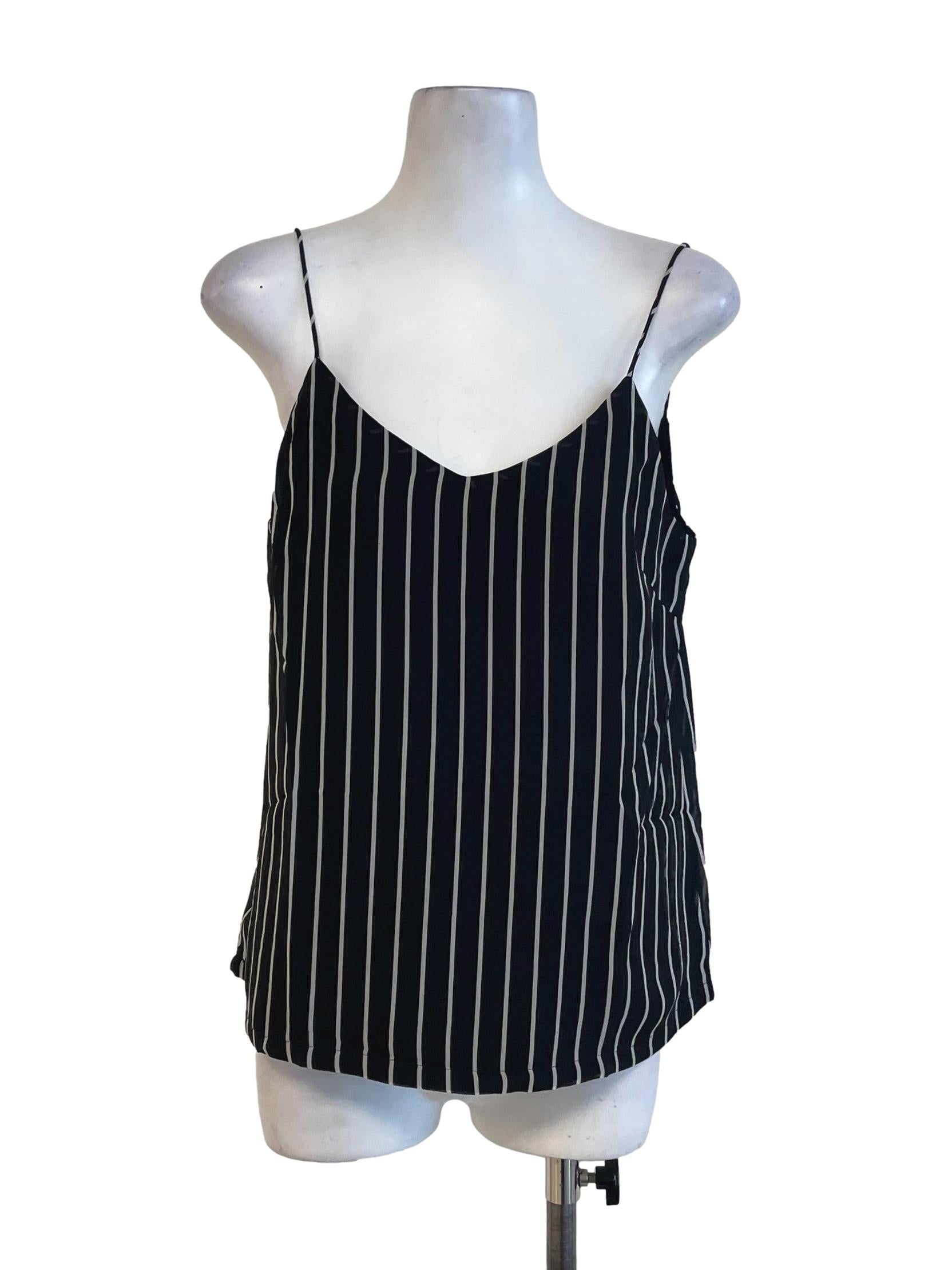 Black And White Stripes Top TCL