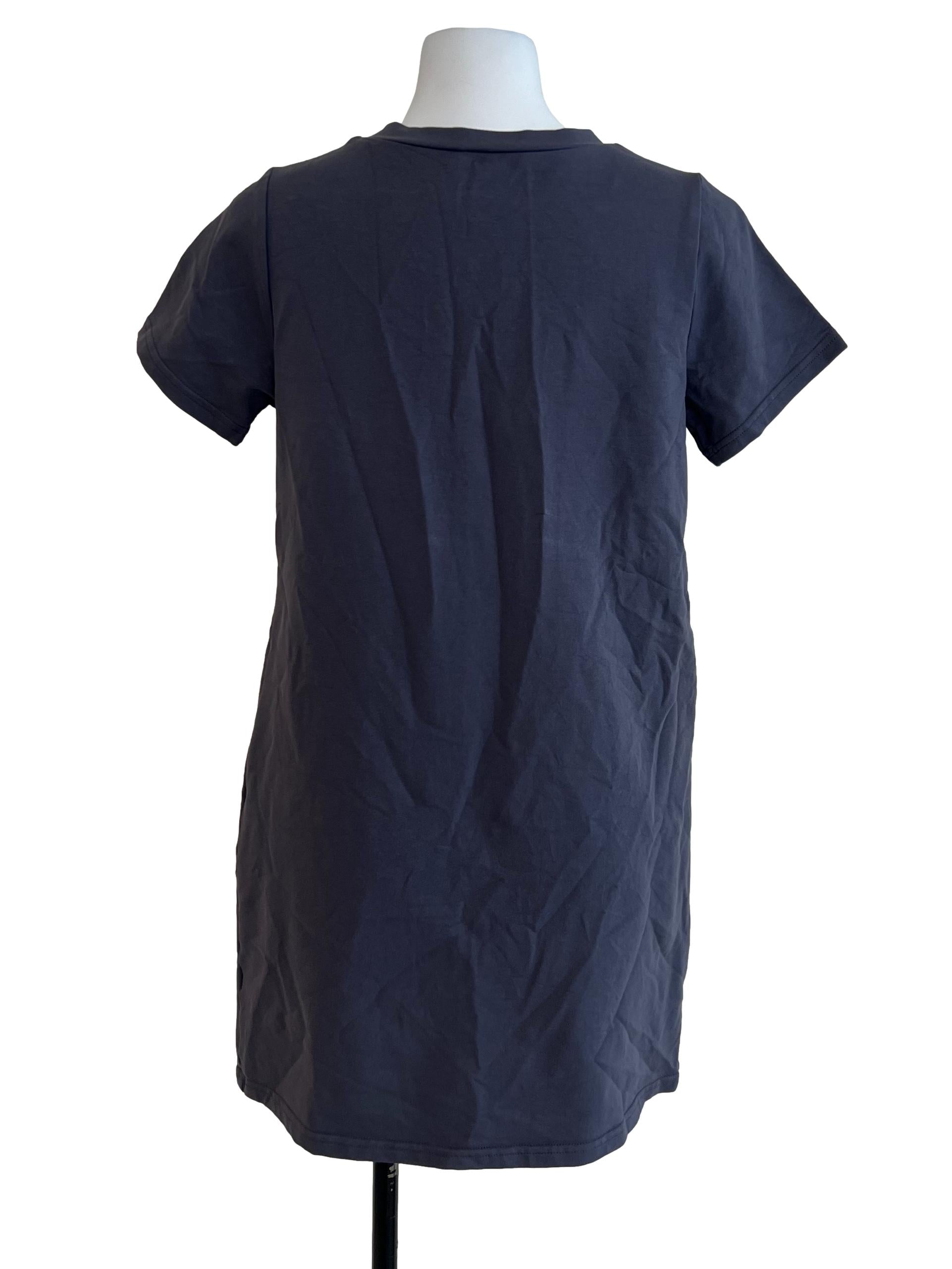 Grey Cotton Dress