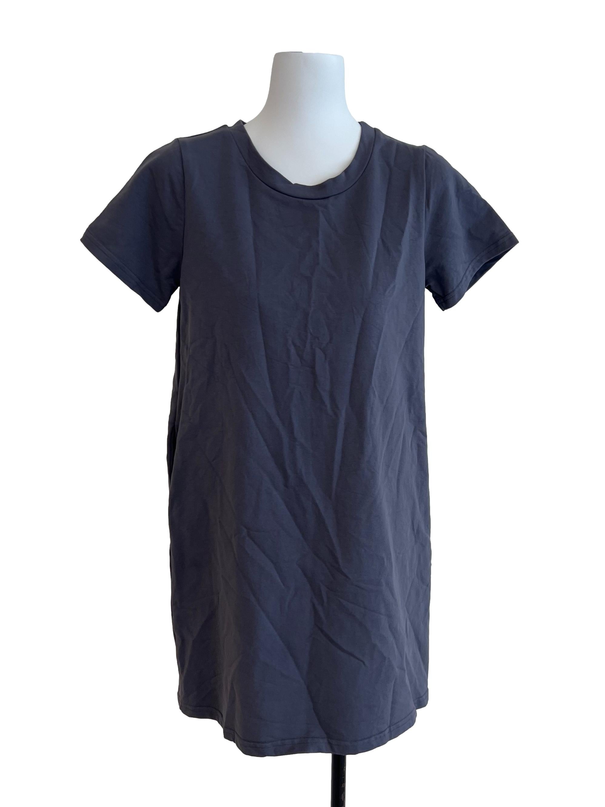 Grey Cotton Dress