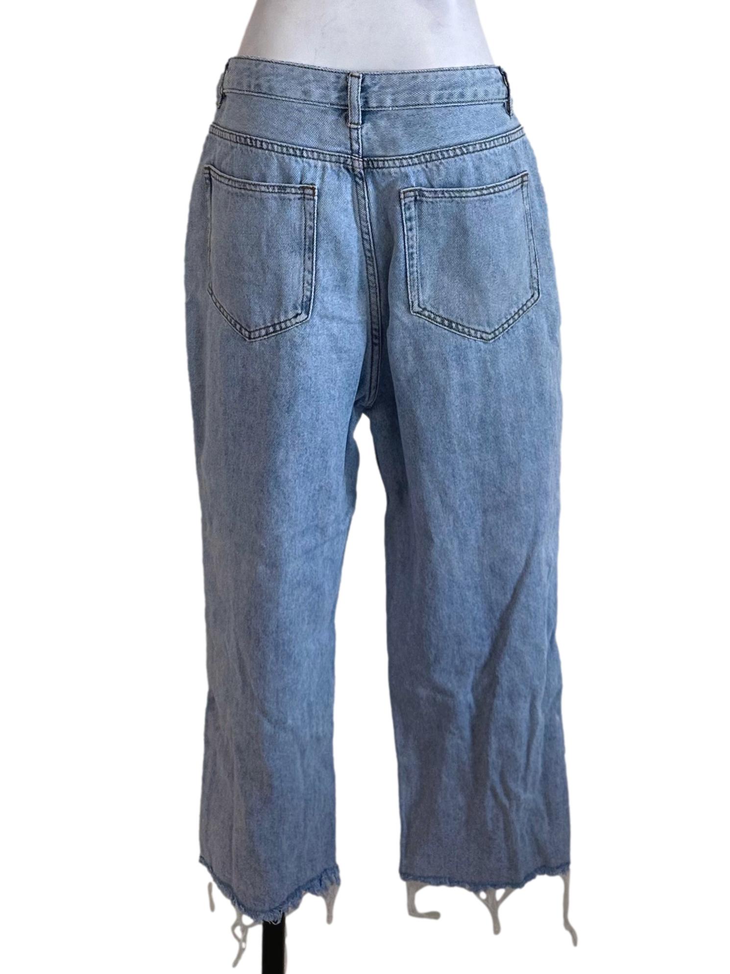 Light Blue Denim Long Jeans LB