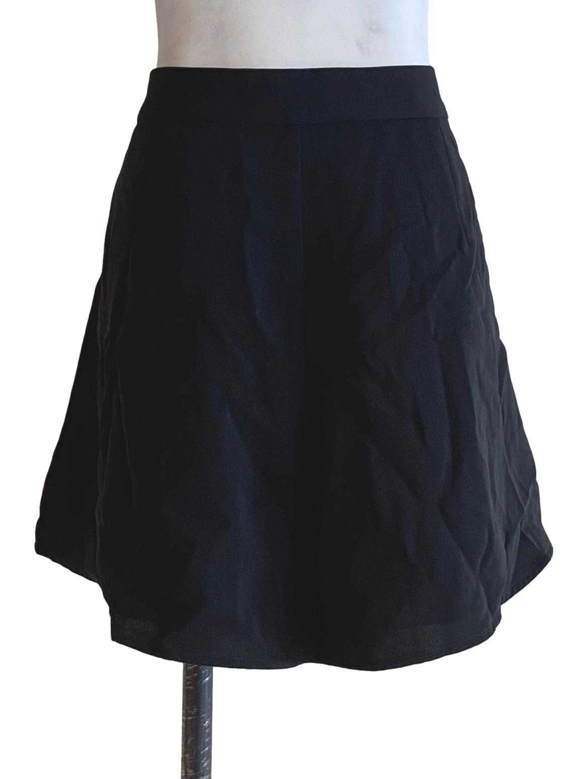 Obsidian Black Basic Shorts