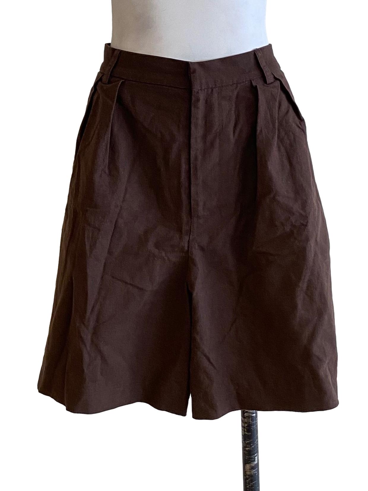Dark Walnut Brown Classic Shorts
