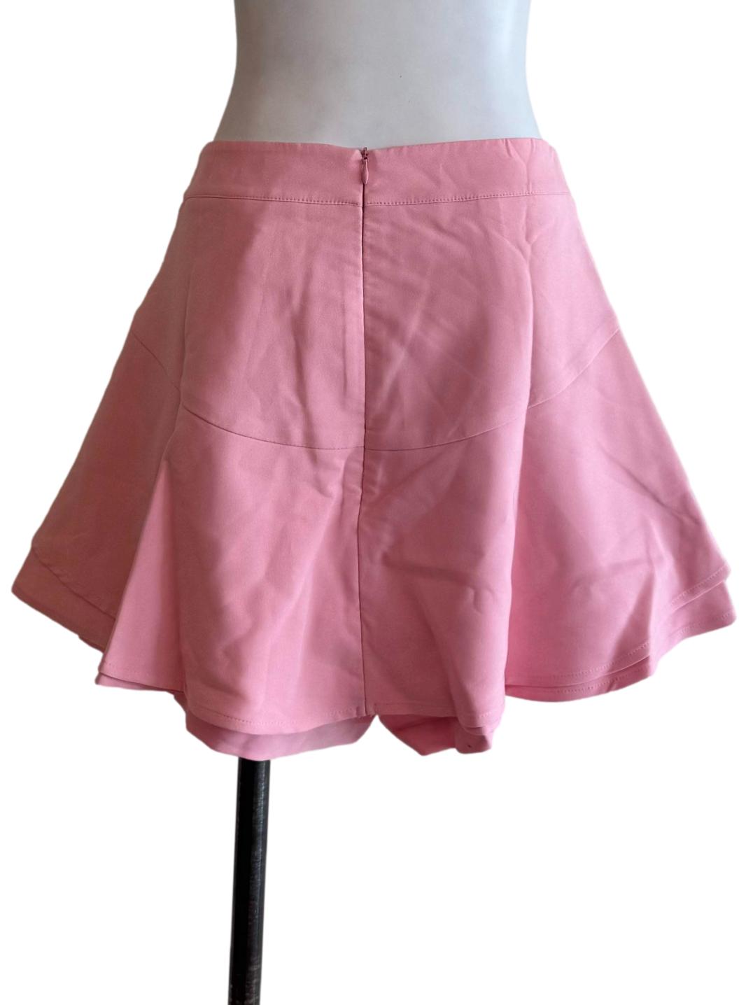 Creamy Pink Tennis Skirt