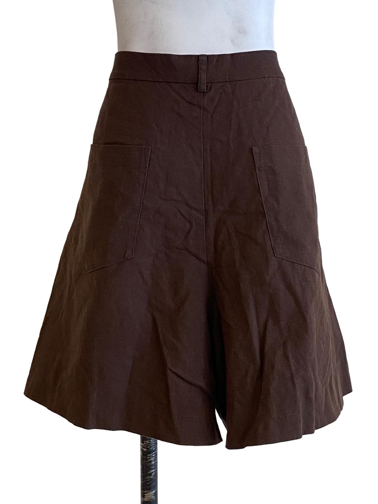 Dark Walnut Brown Classic Shorts