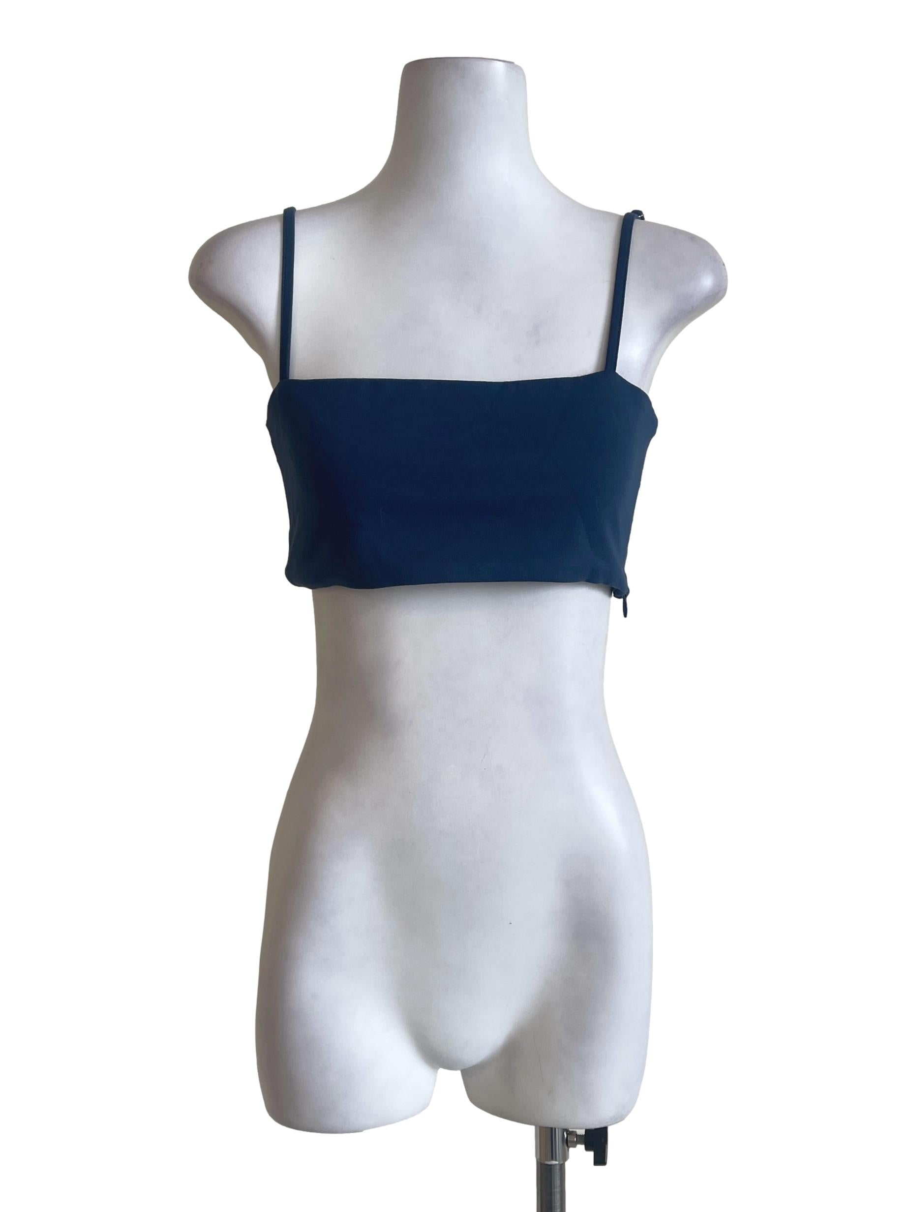 Aegean Blue Adjustable Strap Top YHF