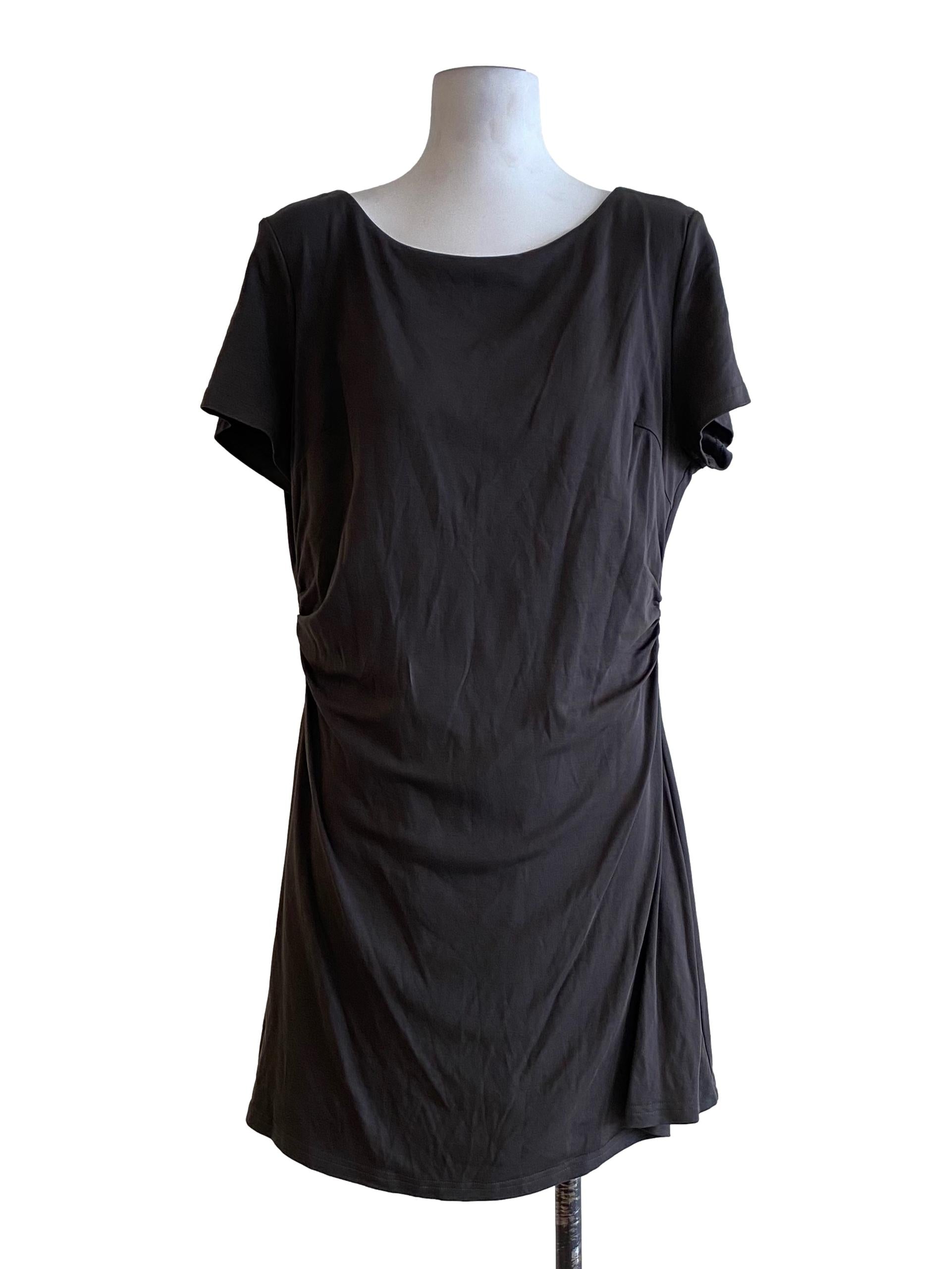 Shadow Anchor Grey Slip Dress