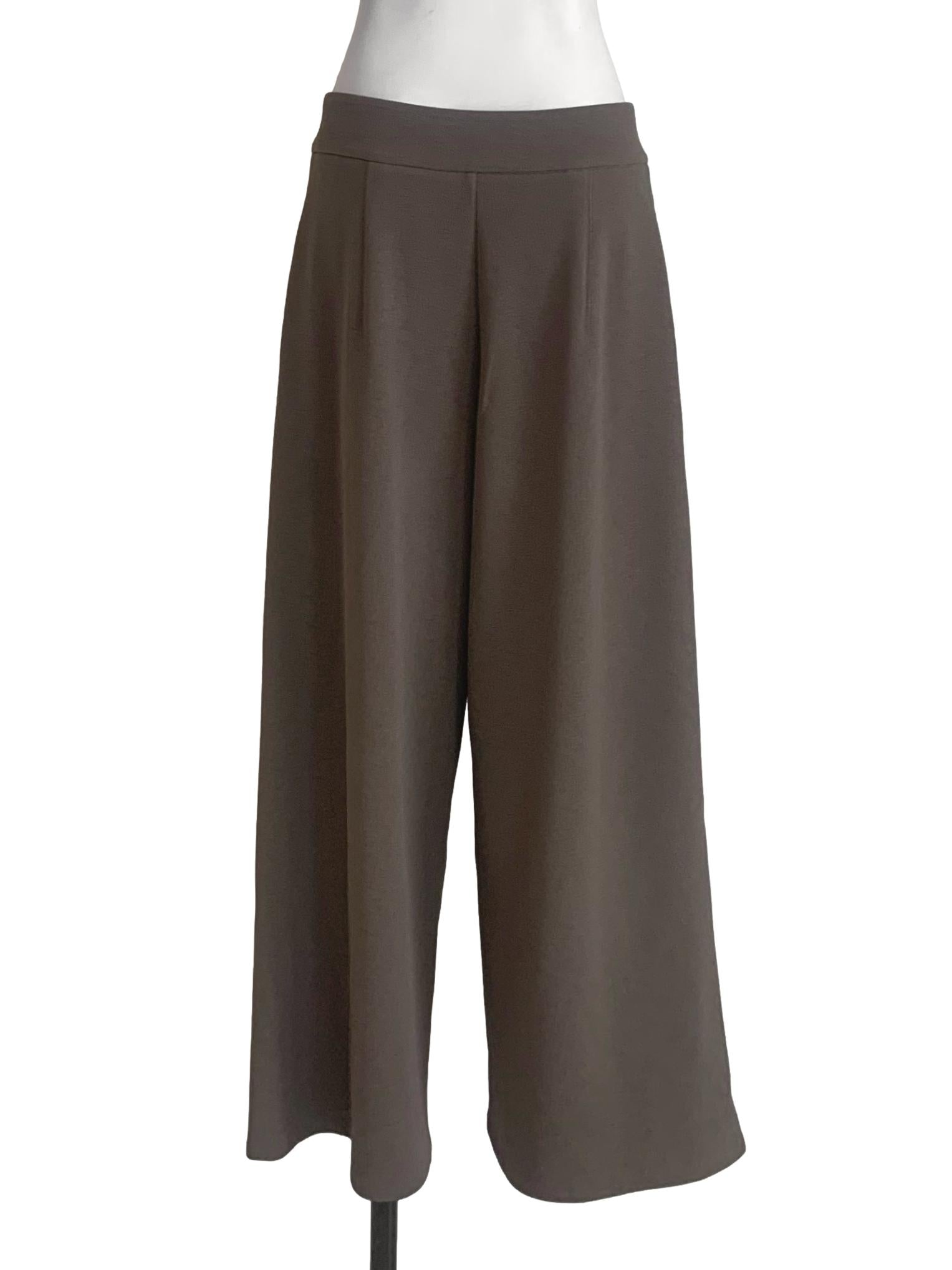 Coffee Brown Wide Leg Pants LB