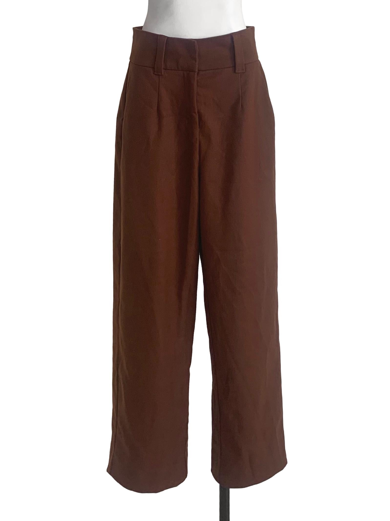 Tawny Brown Formal Pants LB