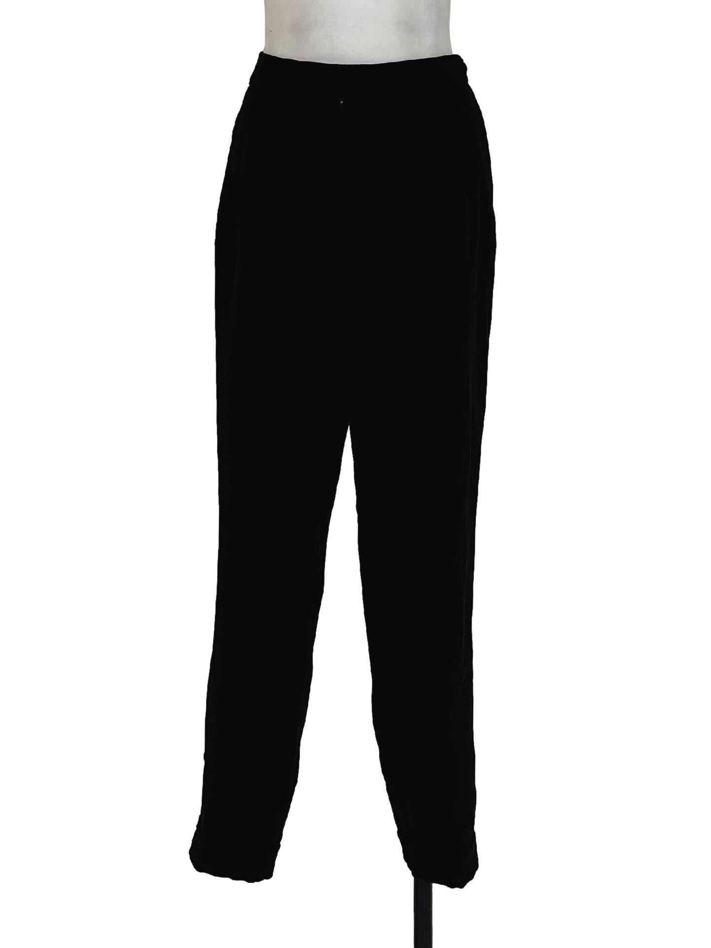 Black Plain Formal Pant
