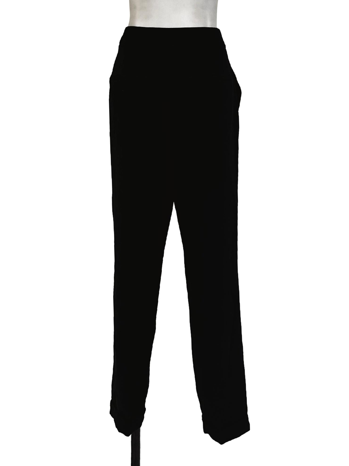 Black Plain Formal Pant