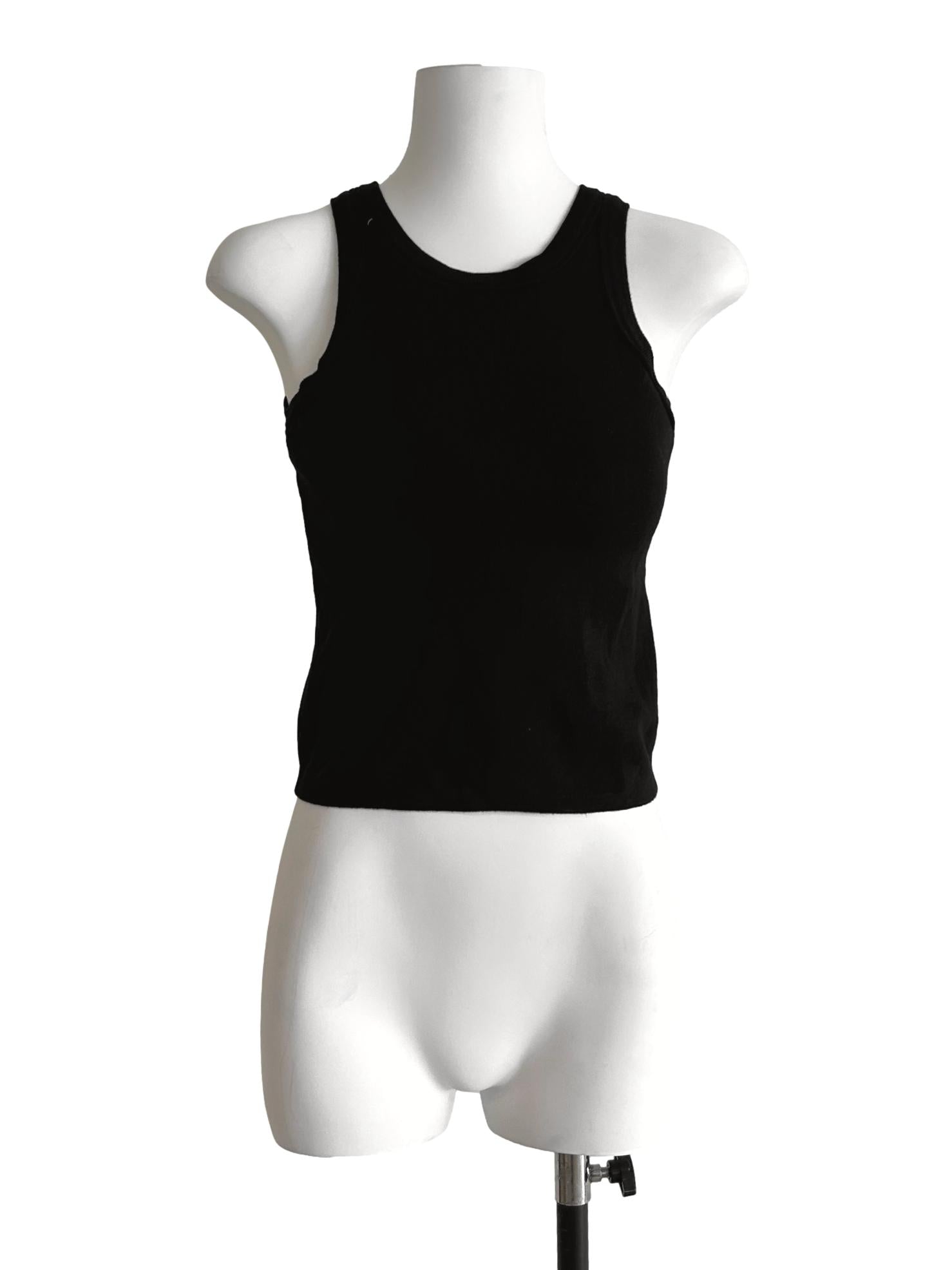 Jet Black Padded Top TWL