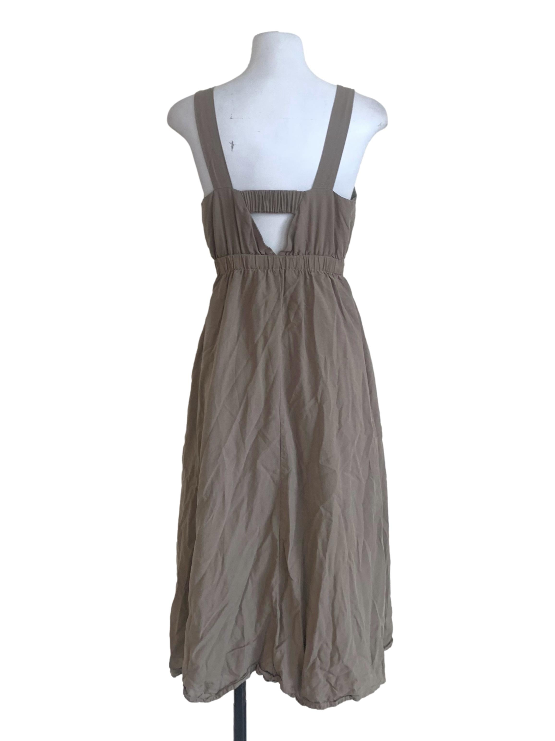 Cedar Brown Apron Dress TEM
