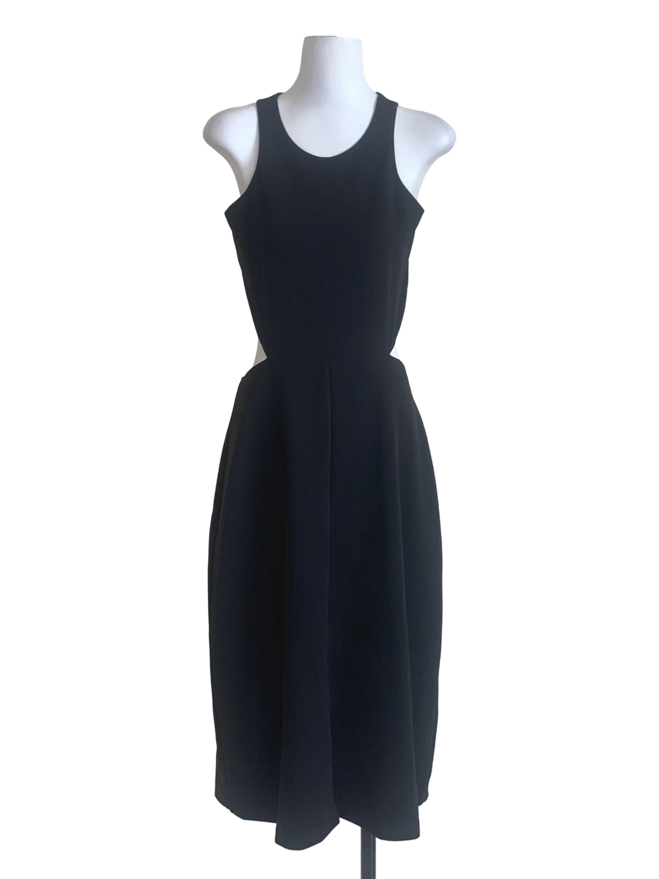 Midnight Black Pegged Dress LB