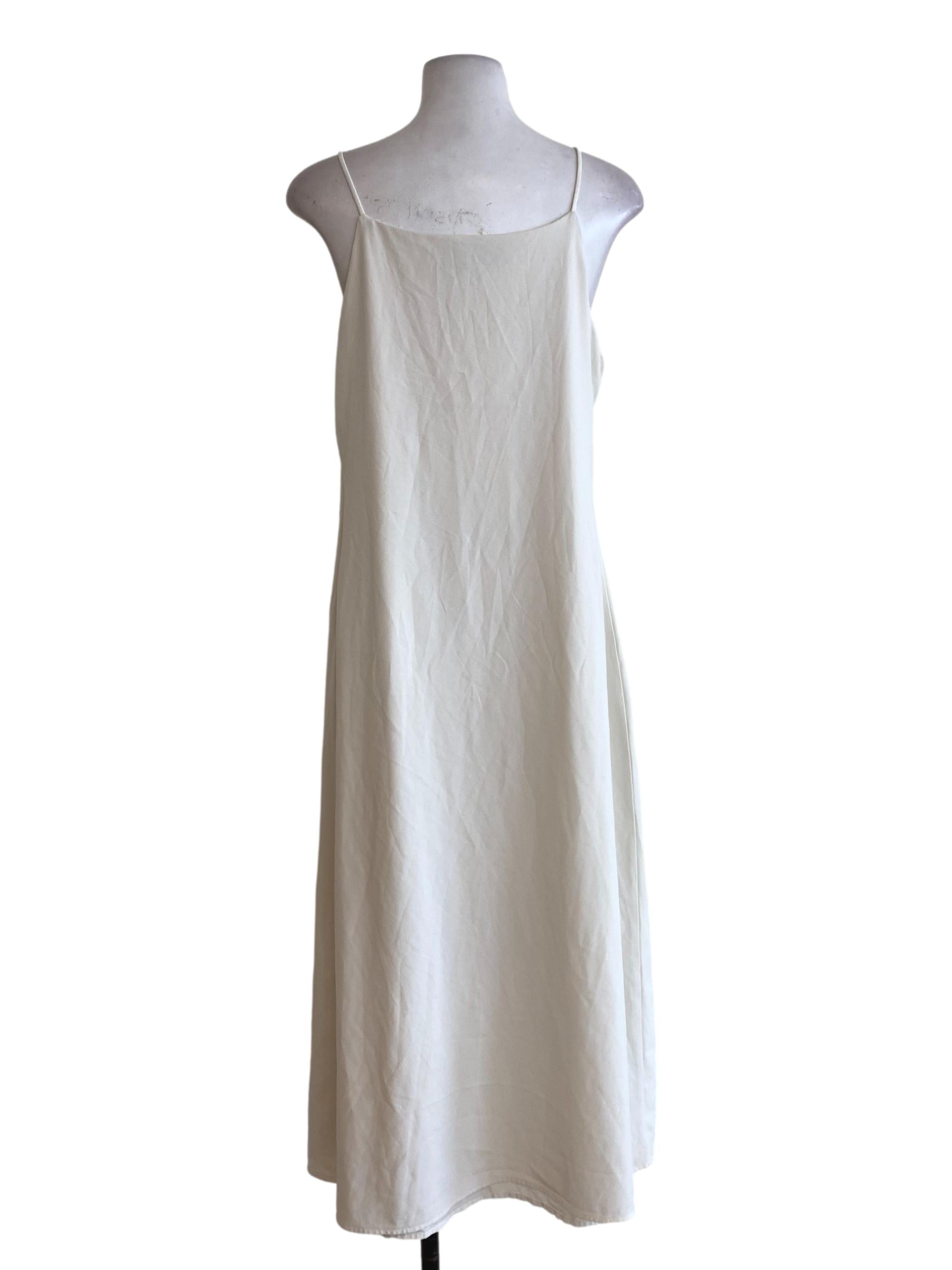 White Slip Dress