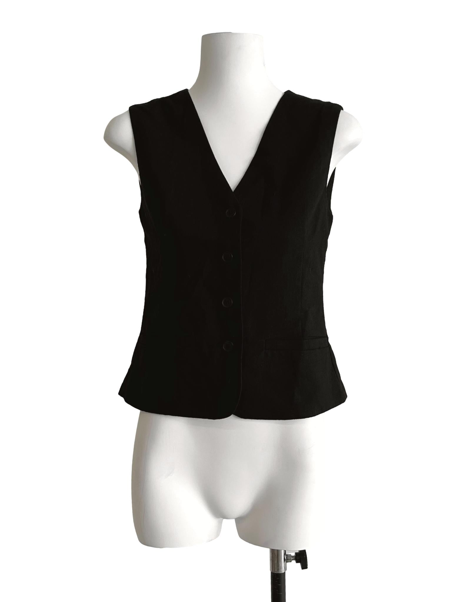 Jet Black Vest TWL