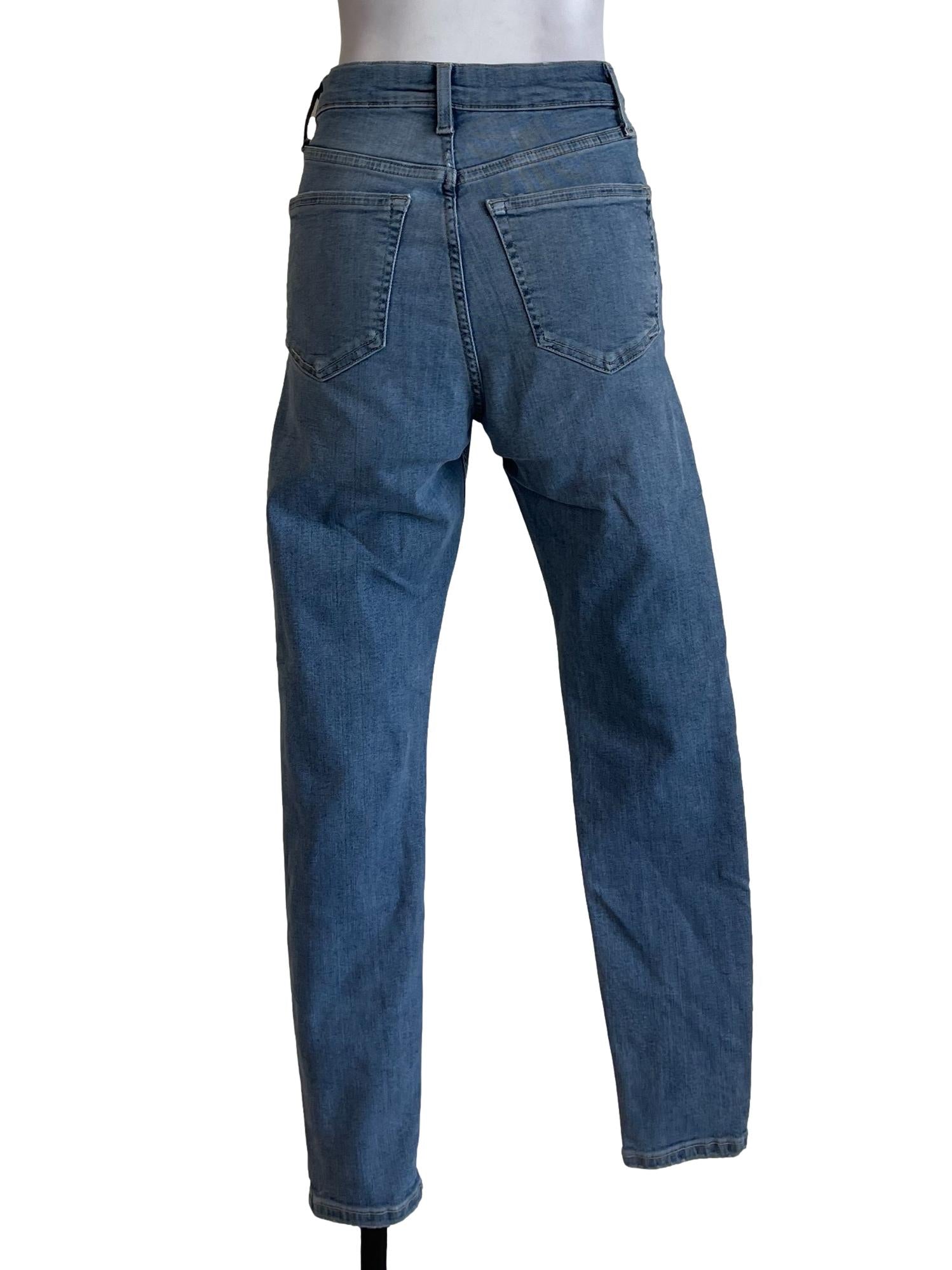 Washed Blue Skinny Jeans